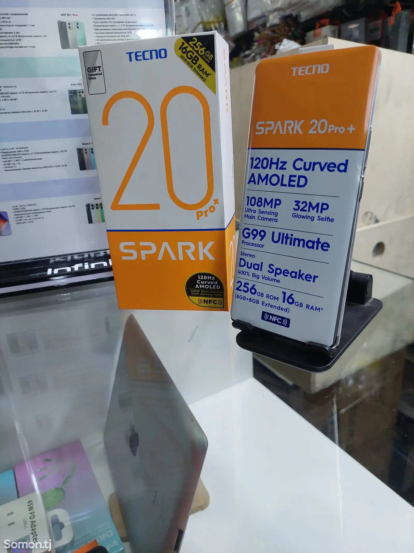 Tecno spark 20pro plus 16/256gb-1