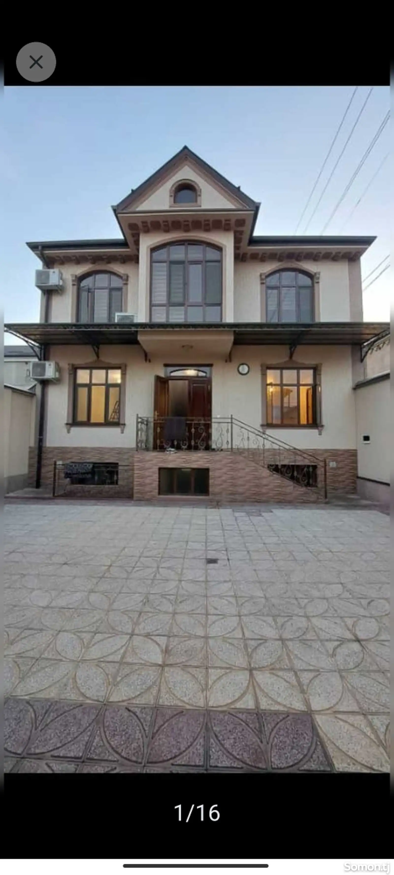 2-этажный, 8 комнатный дом, 350 м², Зеленый-1