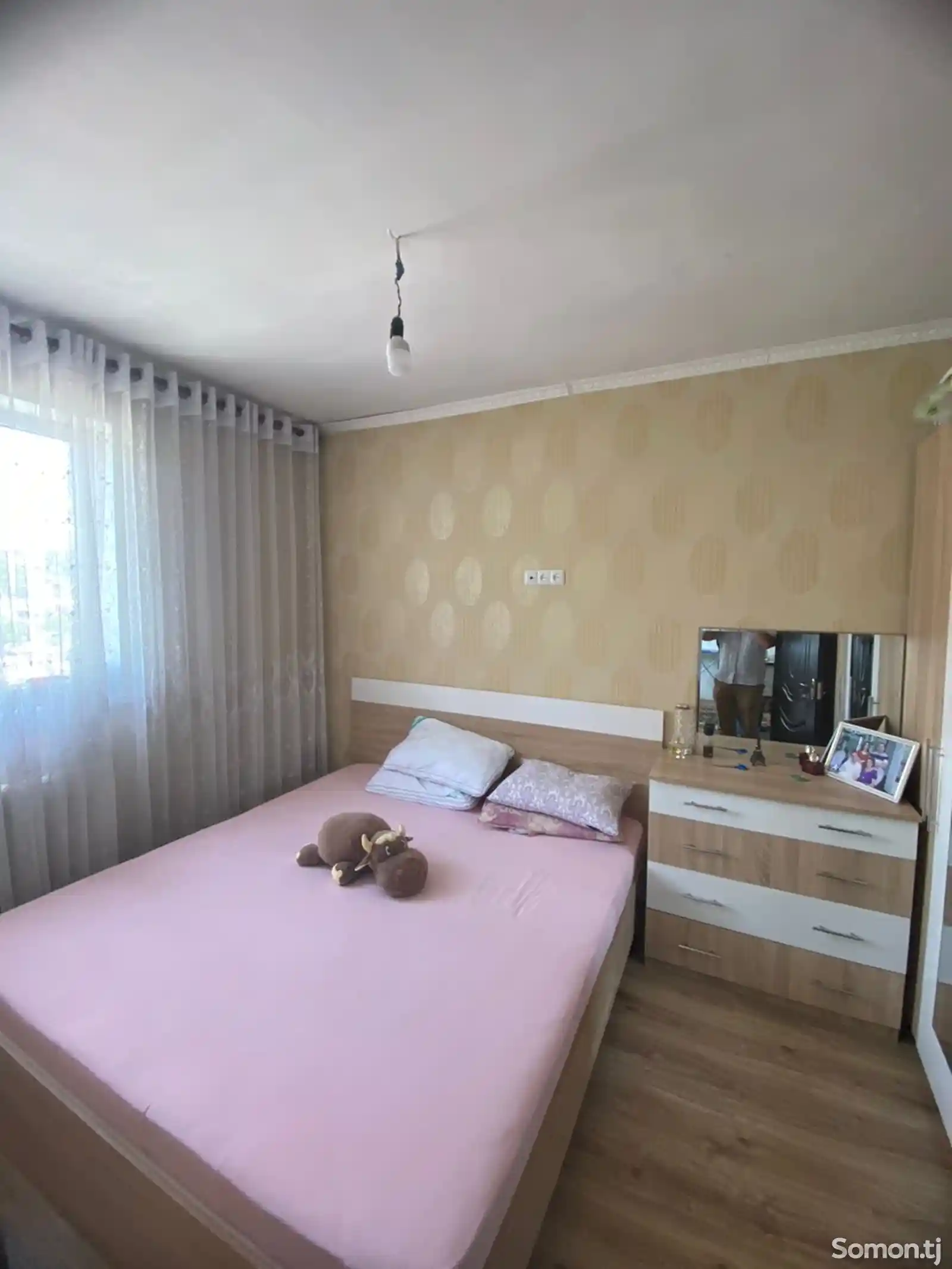 3-комн. квартира, 4 этаж, 49 м², Шохмансур-4