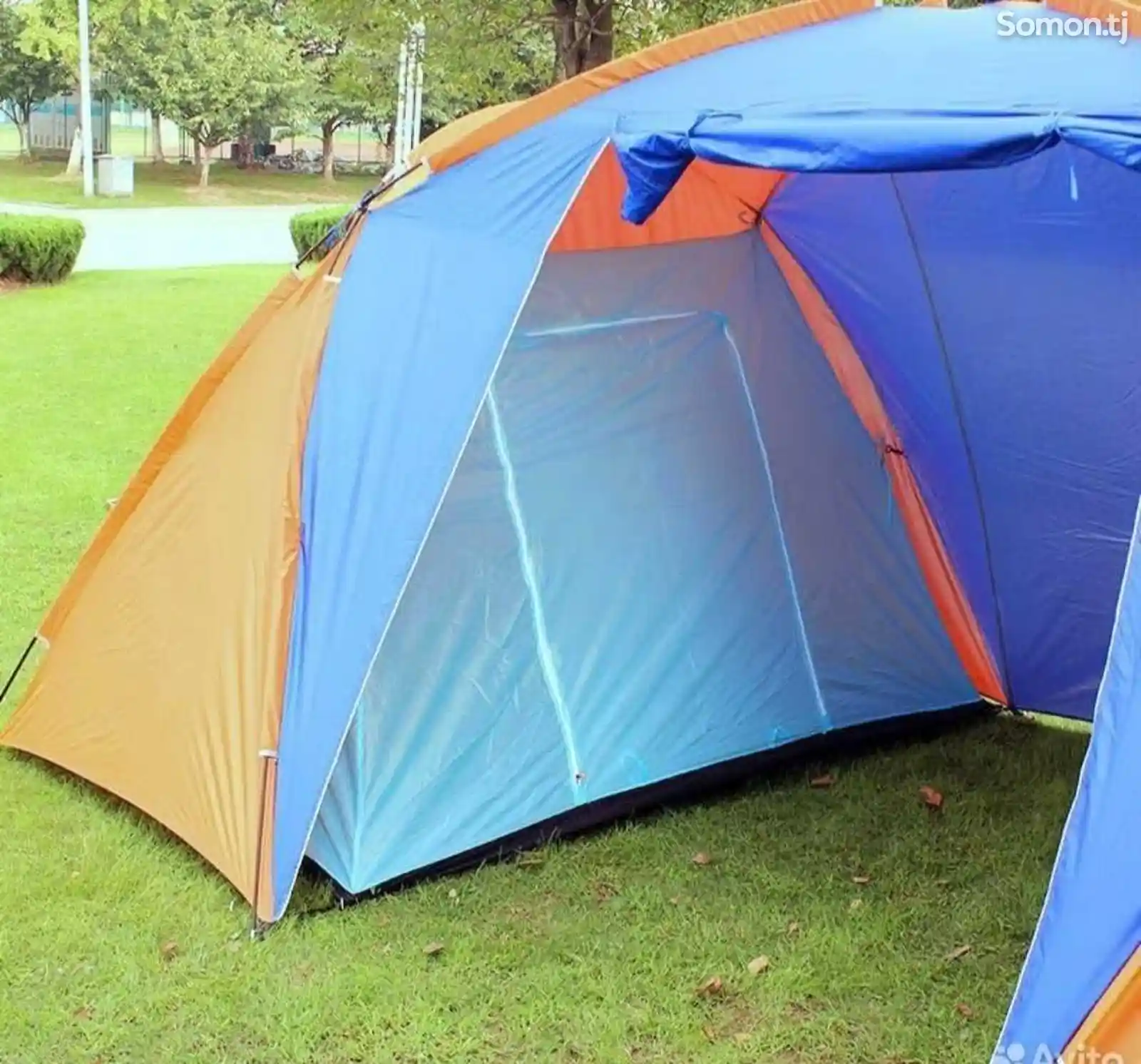 Туристическая палатка шестиместная-4