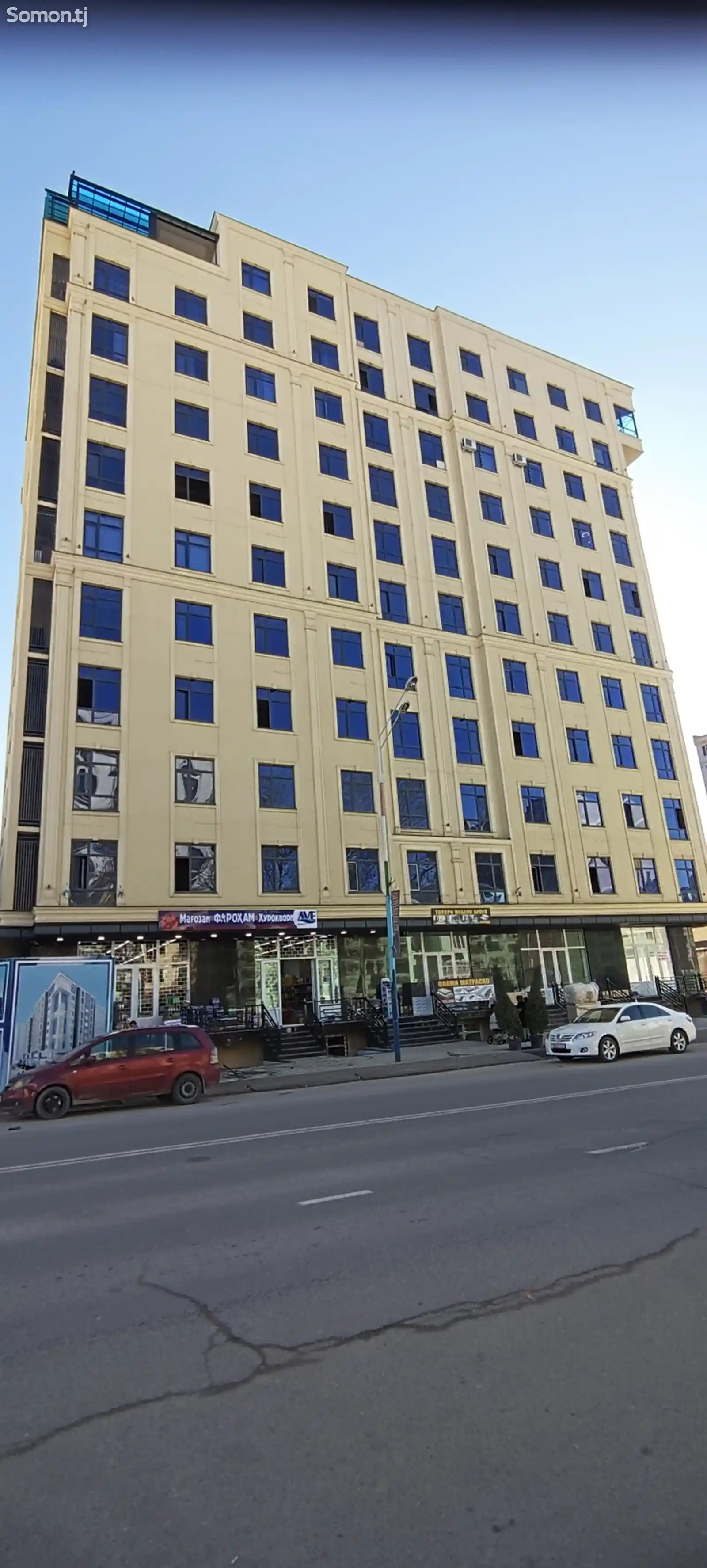 2-комн. квартира, 9 этаж, 65 м², Чоррахаи Файзобод-1