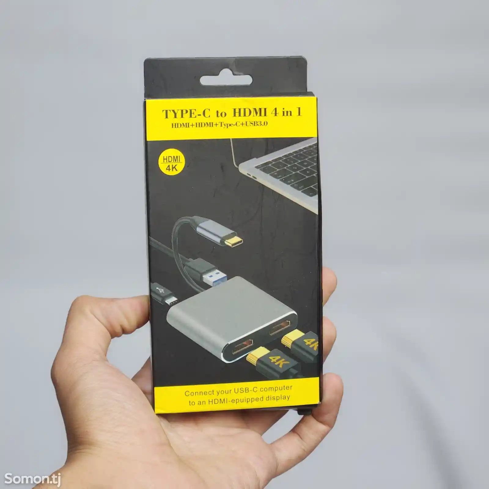 Переходник Type-C to HDMI 4in1 4K-1