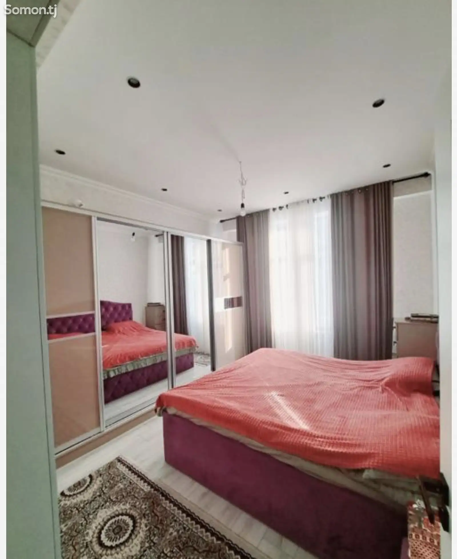 3-комн. квартира, 2 этаж, 90м², Cомони-1