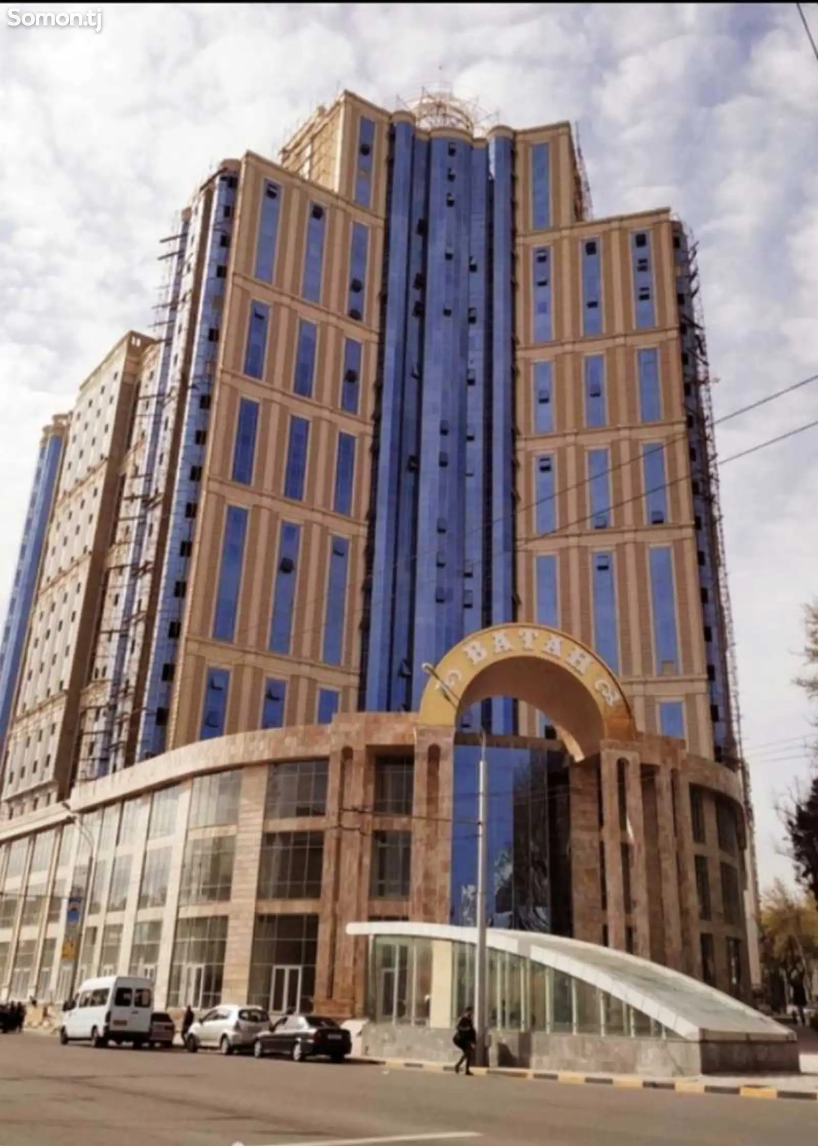 1-комн. квартира, 15 этаж, 45 м², Шохмансур-1