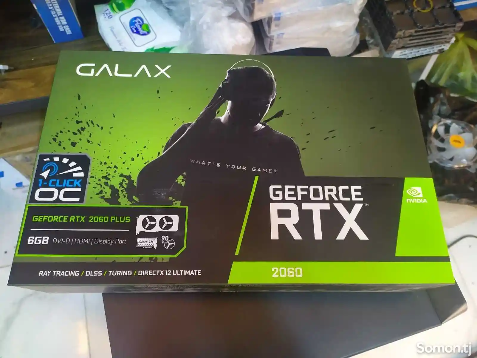 Видеокарта Galax RTX Geforce 2060-6GB-1
