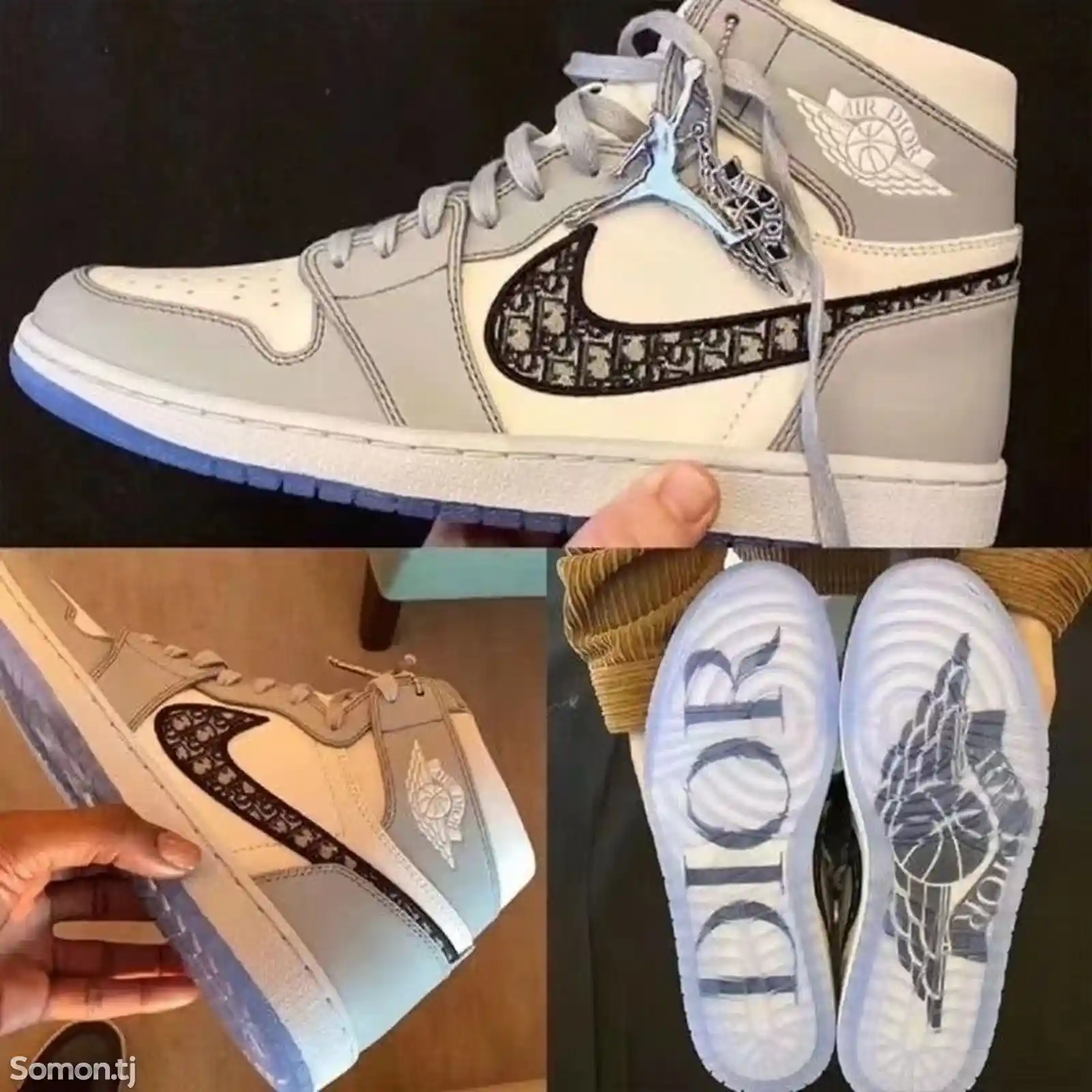 Кеды Люксовая копия nike Dior-1