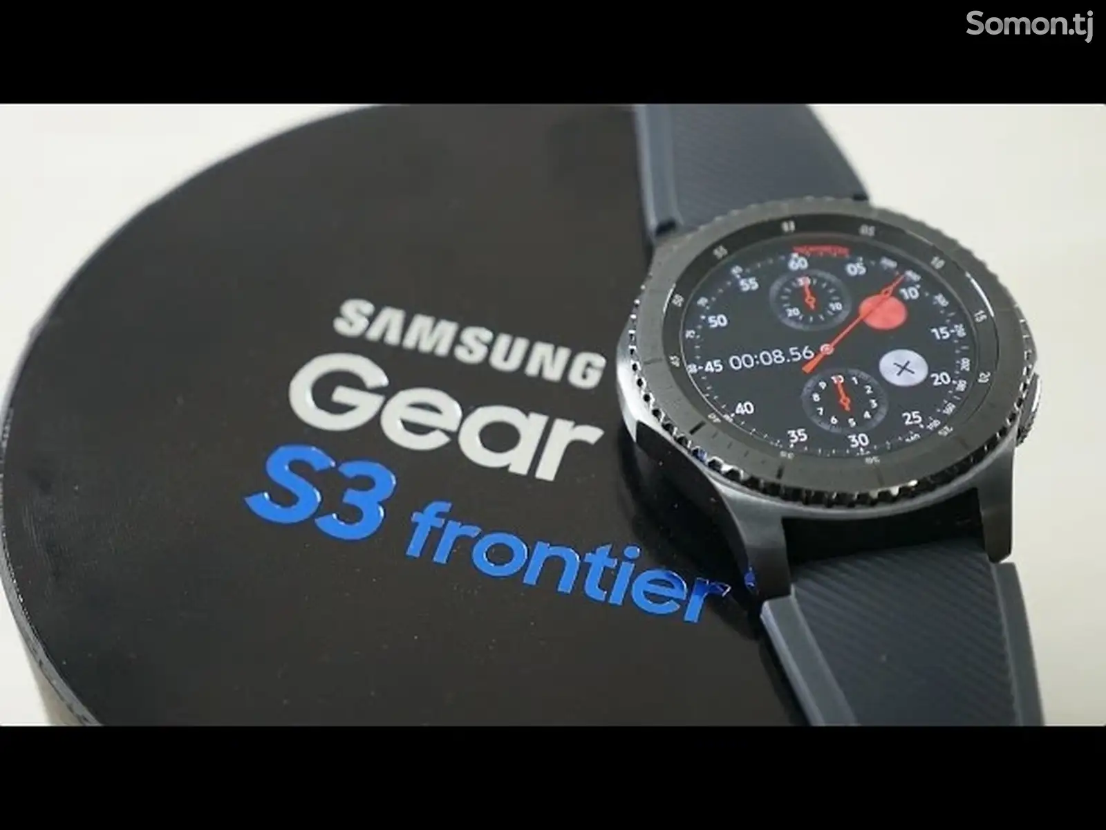 Смарт-часы Samsung Galaxy Gear S3 Frontier черный/титан матовый-1