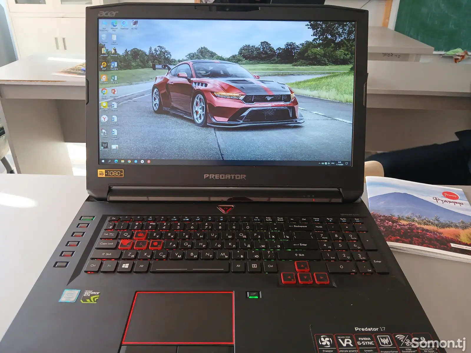 Ноутбук Acer Predator i7 6th Gen 16GB 350GB GTX 1070-1