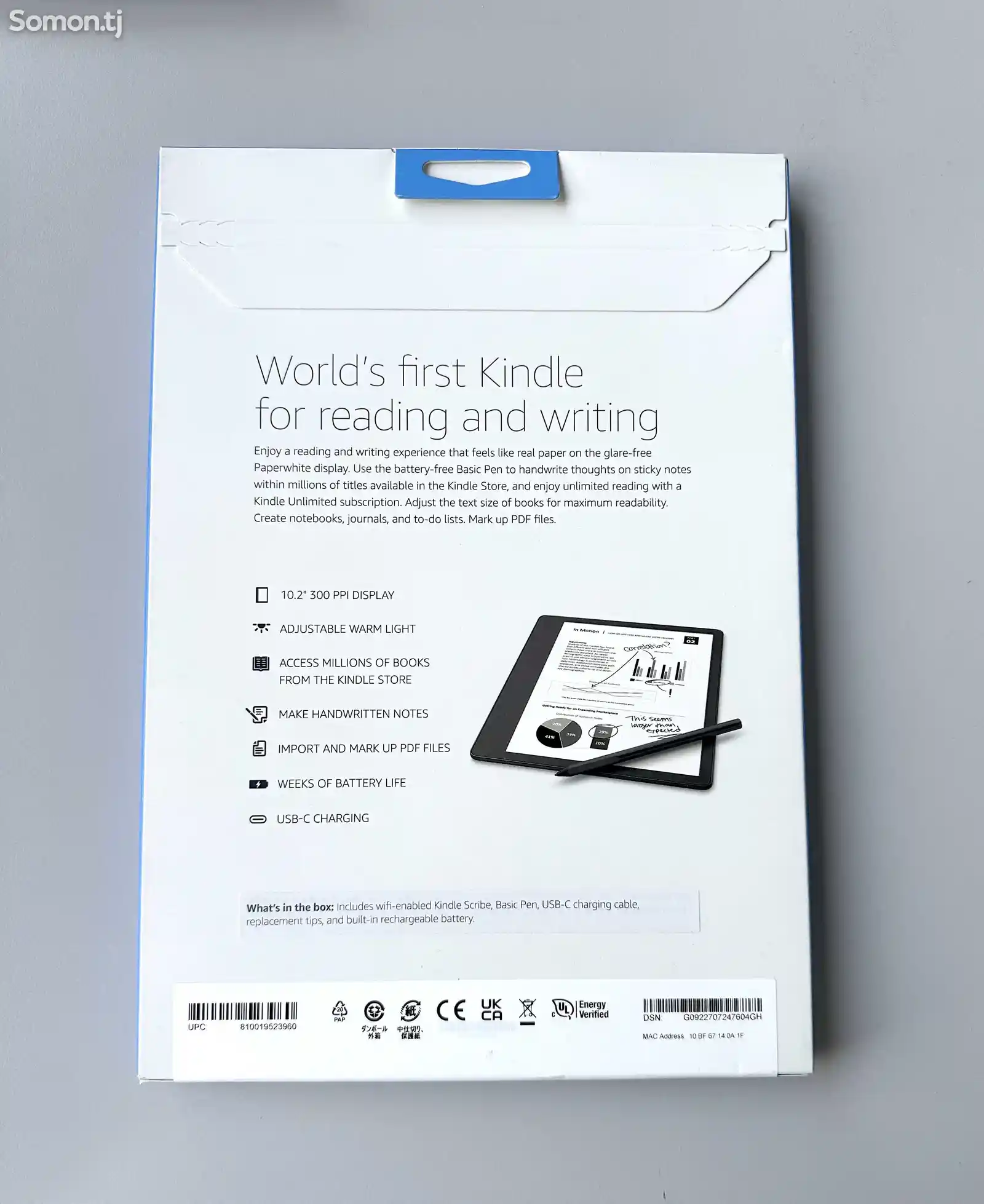 Букридер Amazon Kindle scribe-2
