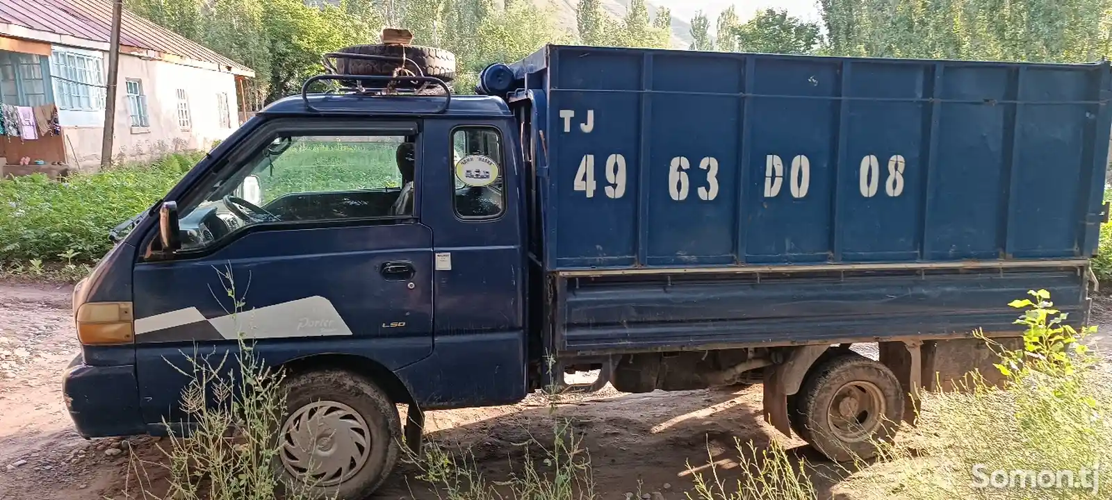 Бортовой автомобиль Hyundai Porter, 2001-4