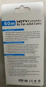 HDMI удлинитель для кабеля Ethernet Cat6 1080P HDMI к RJ45-2