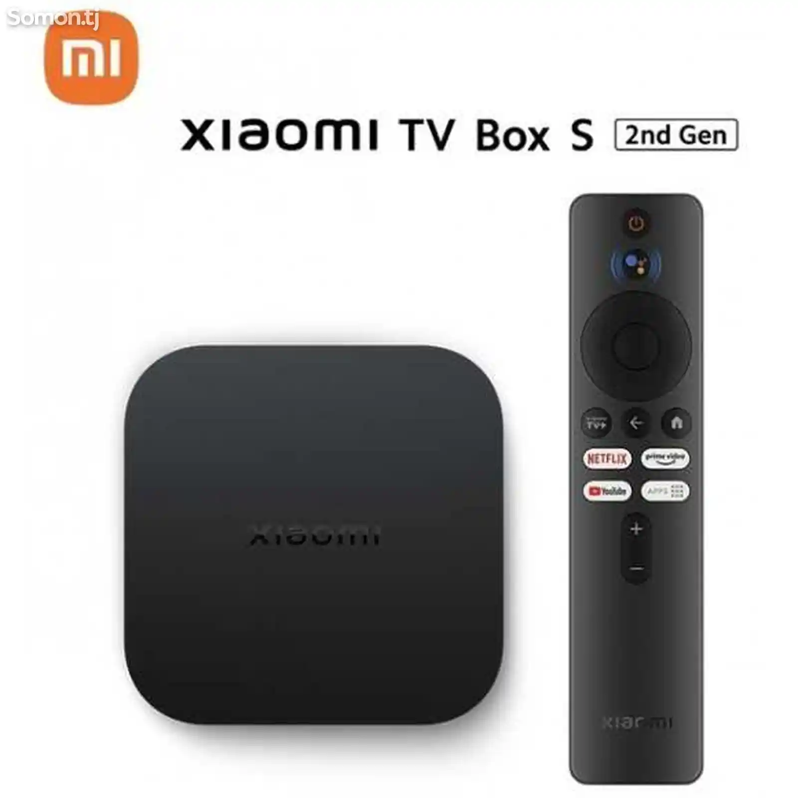 ТВ-Приставка Xiaomi Tv Box S 2nd Gen 4K-6