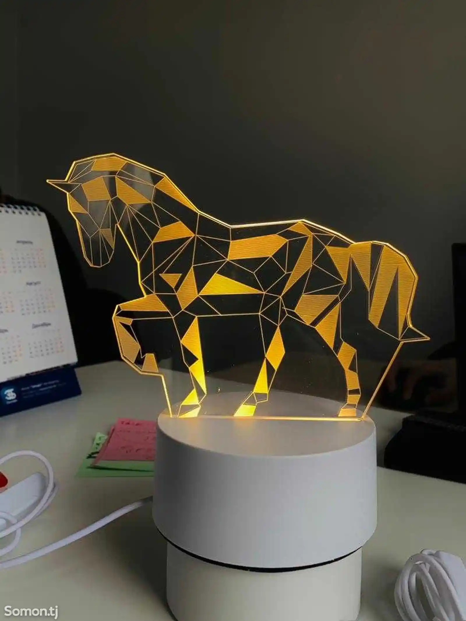 Ночник 3D светодиодная лампа для комнаты-1