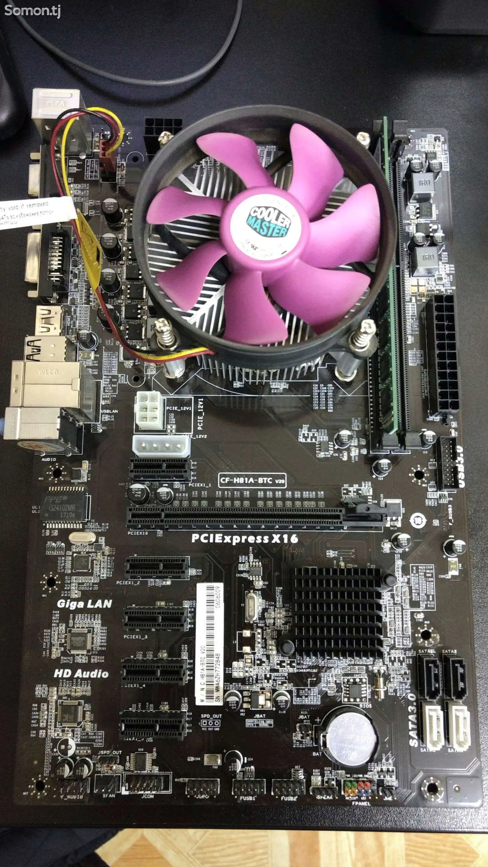 Материнская плата Colorful C.H81A-BTC V20 LGA1150, ATX-1