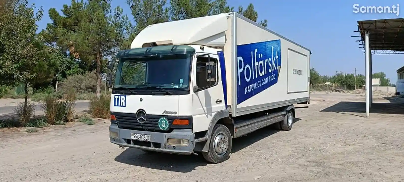 Бортовой грузовик Mercedes-Benz Atego 12 23, 2002-3