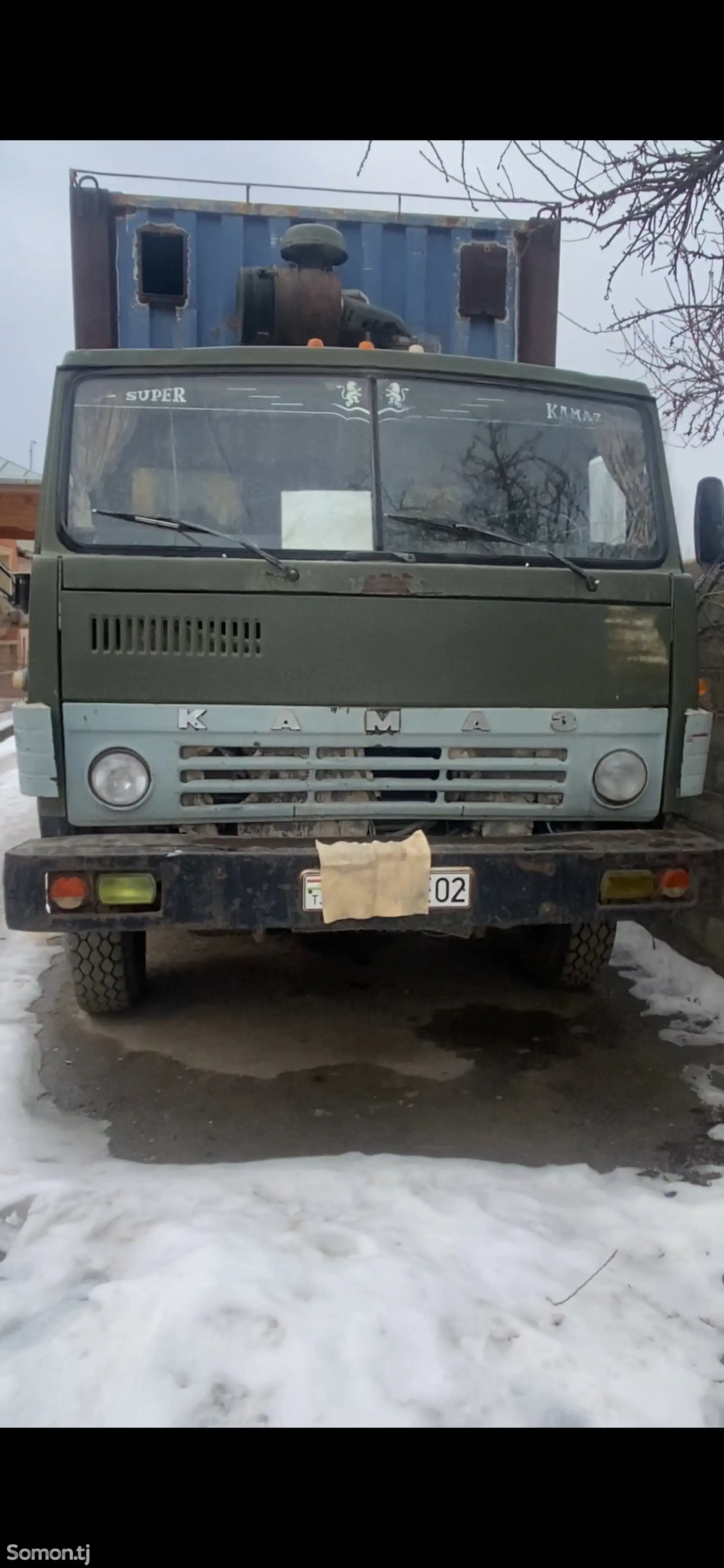 Бортовой грузовик КамАЗ-5511, 1995-1