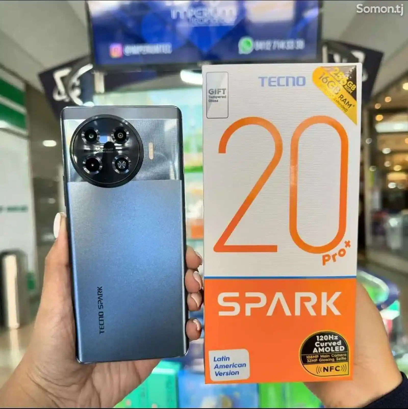 Tecno Spark 20 Pro Plus edge 8+8/256Gb Global Version-2