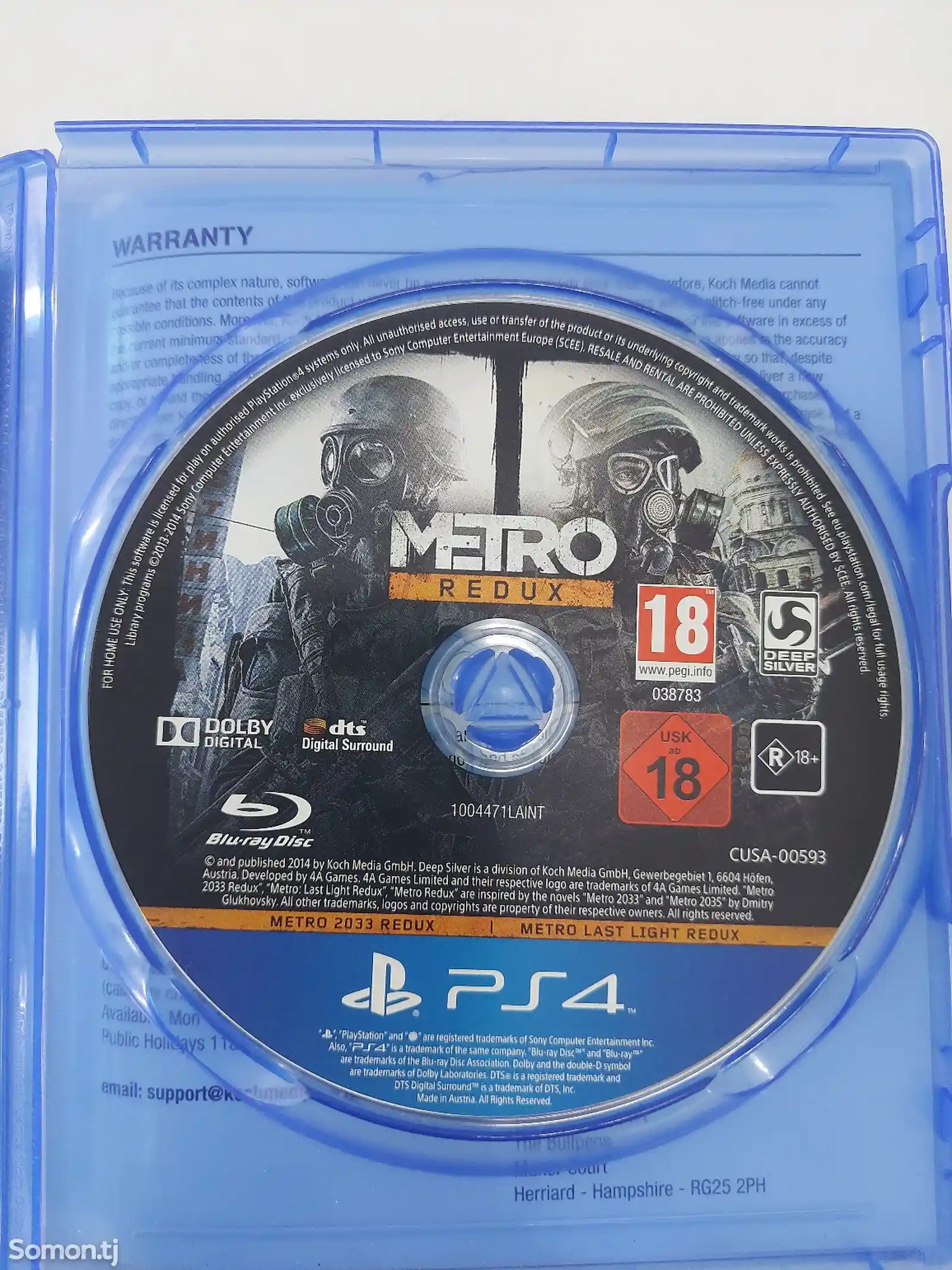 Игра metro redux ps4 ps5-3