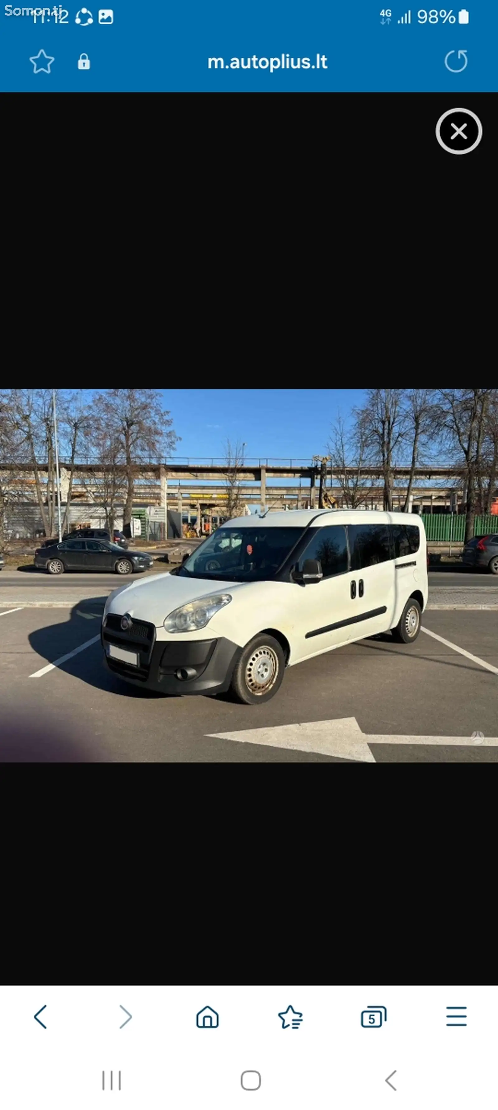 Фургон Fiat Doblò, 2014-1