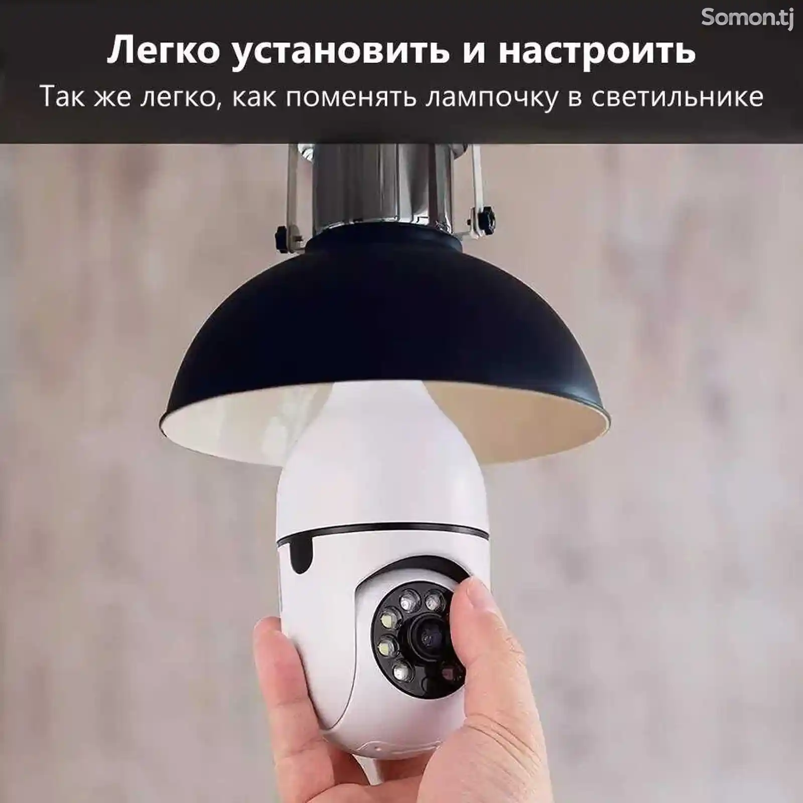 Умная WiFi Камера-Лампочка-5