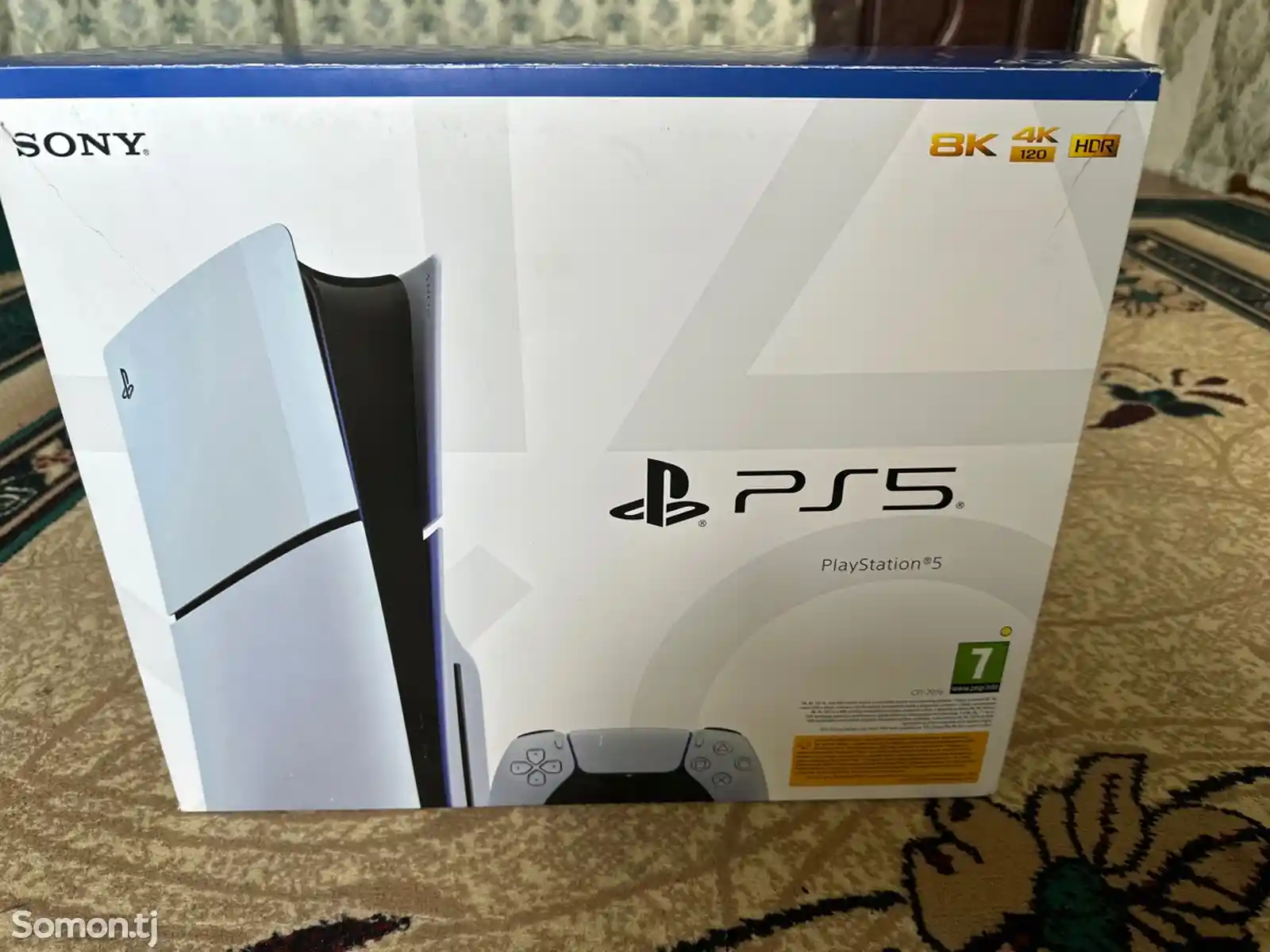 Игровая приставка Sony PlayStation 5 Slim 2-джостик