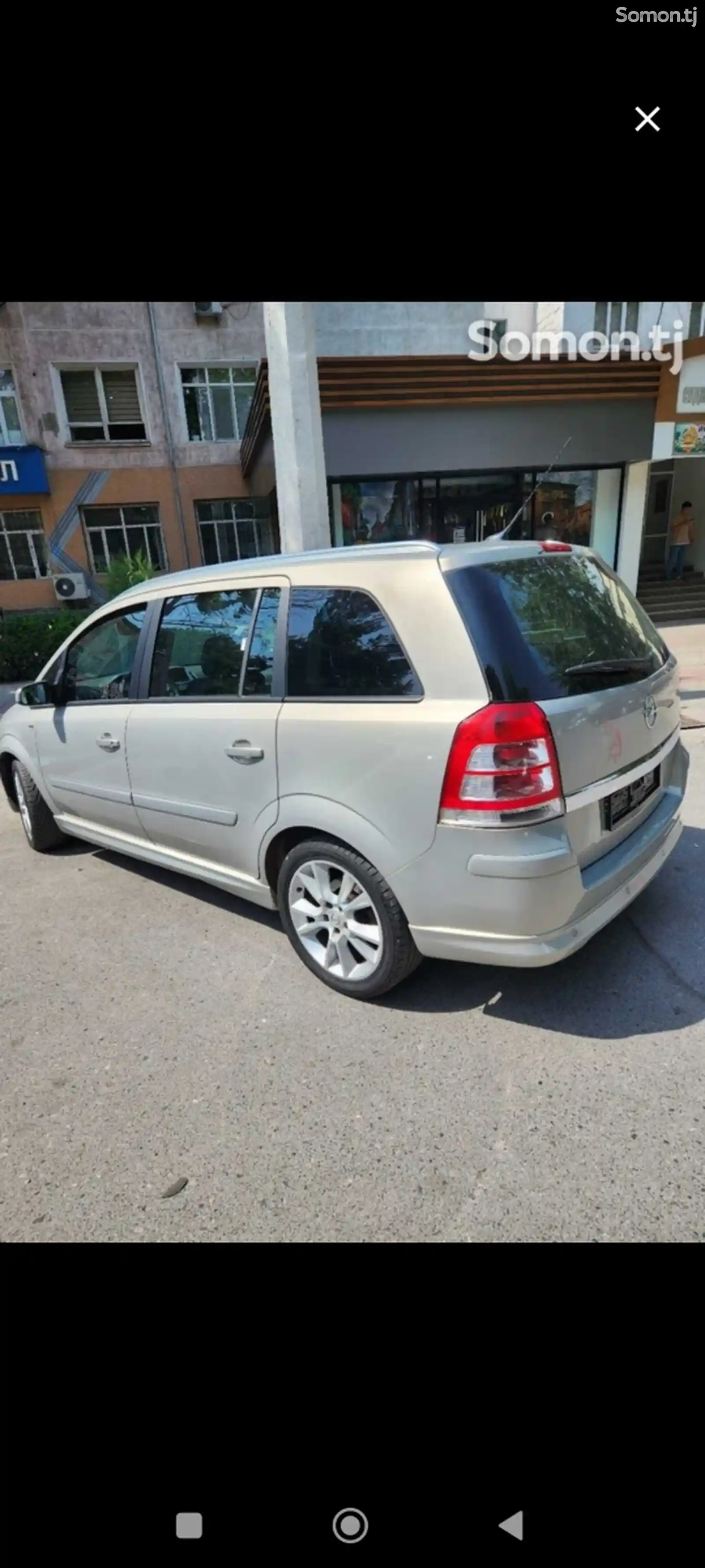 Opel Zafira, 2008-9