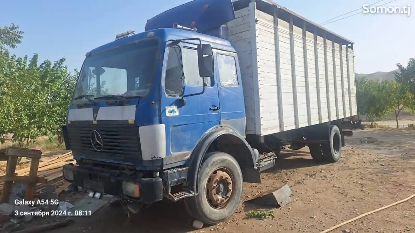 Бортовой грузовик Mercedes-Benz Actros, 1987-5