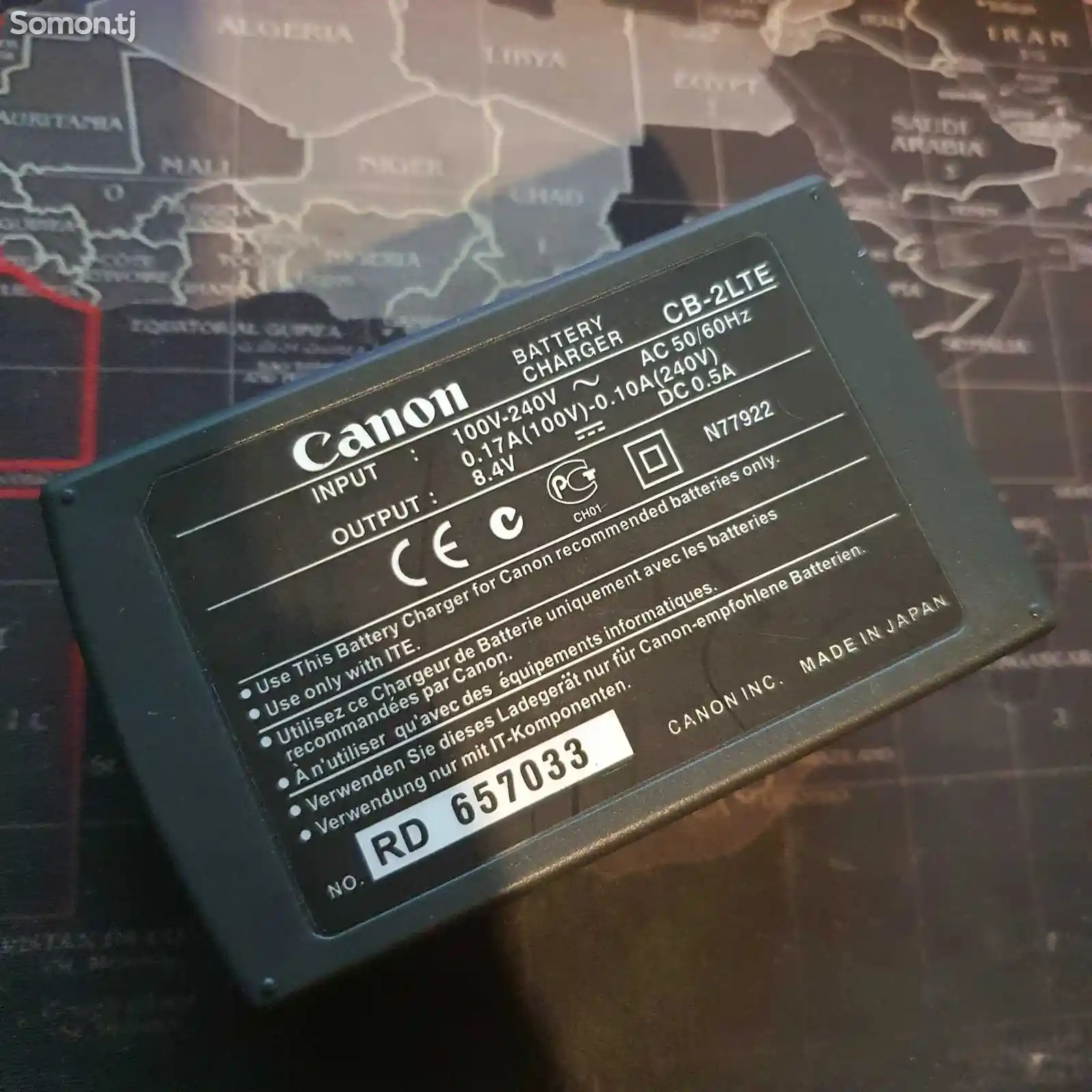 Аккумулятор и зарядник фотоаппарата Canon 350d-5