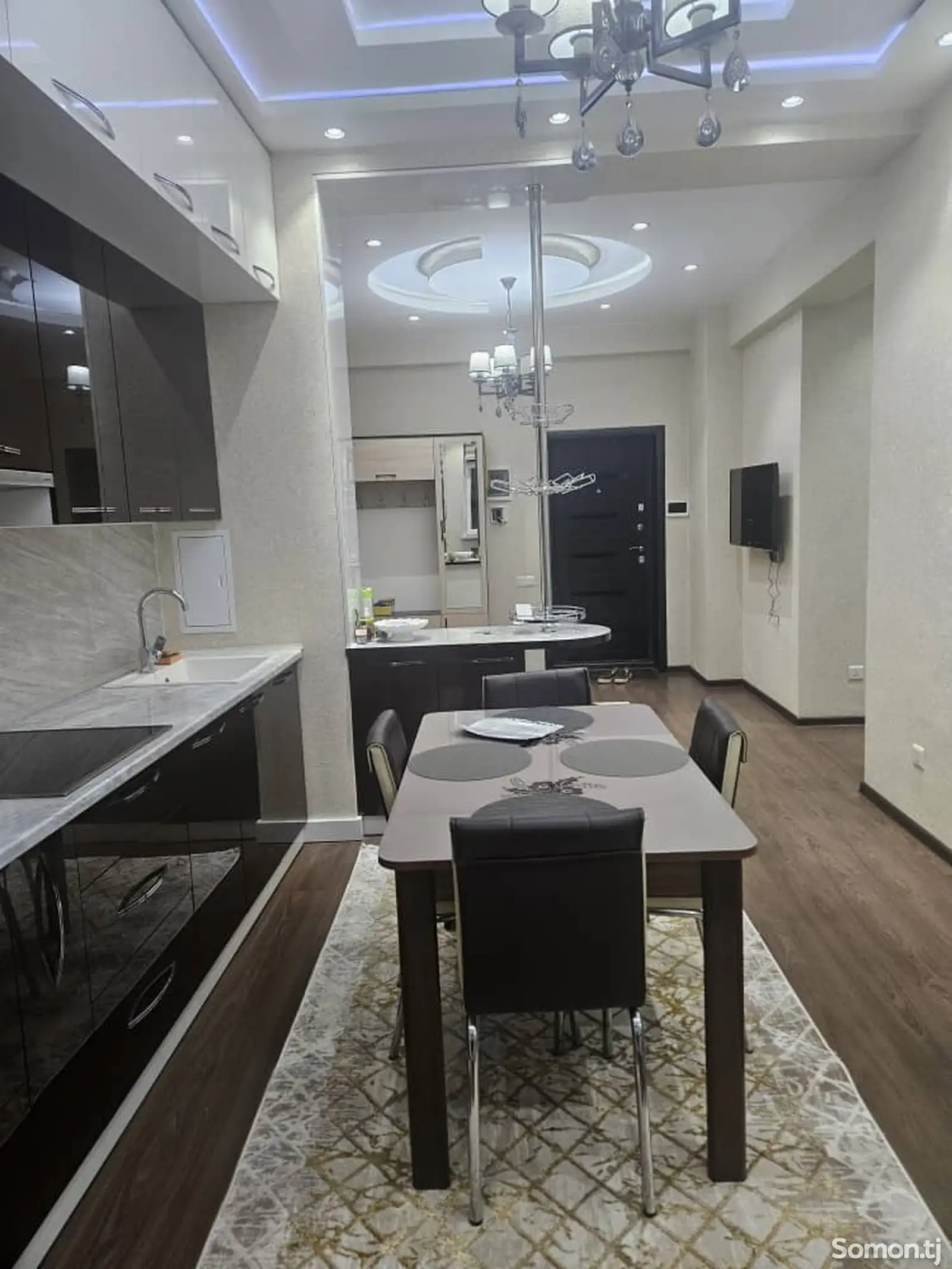 2-комн. квартира, 6 этаж, 80м², И.Сомони-1