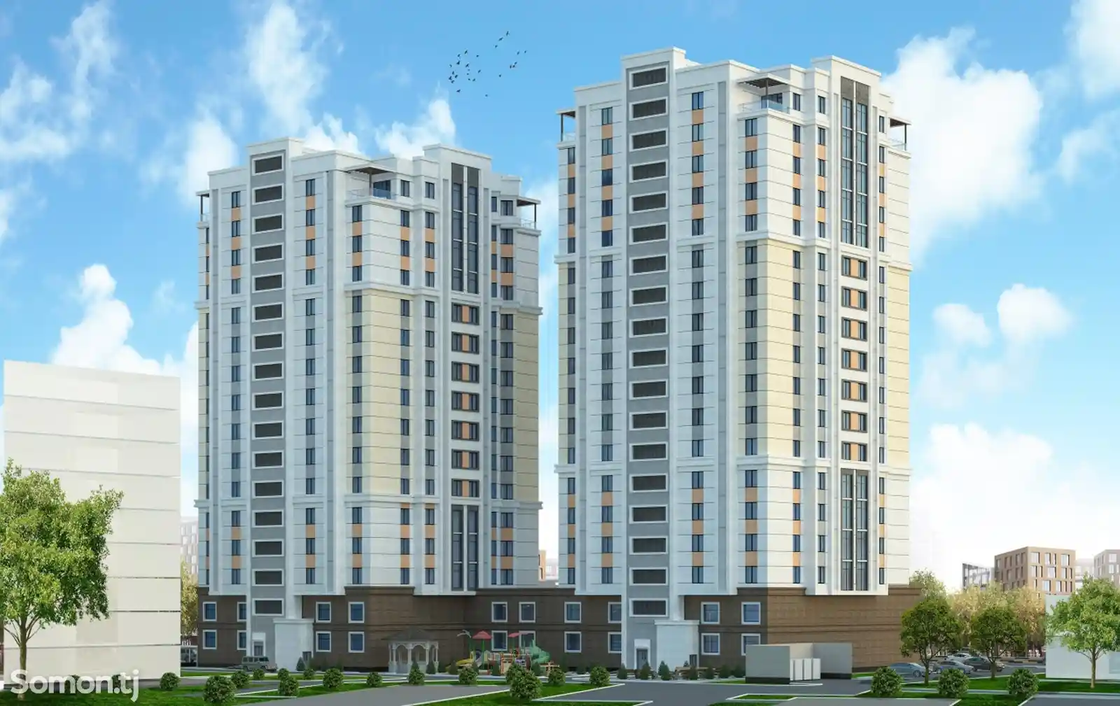 1-комн. квартира, 5 этаж, 59 м², Фирдавси-2