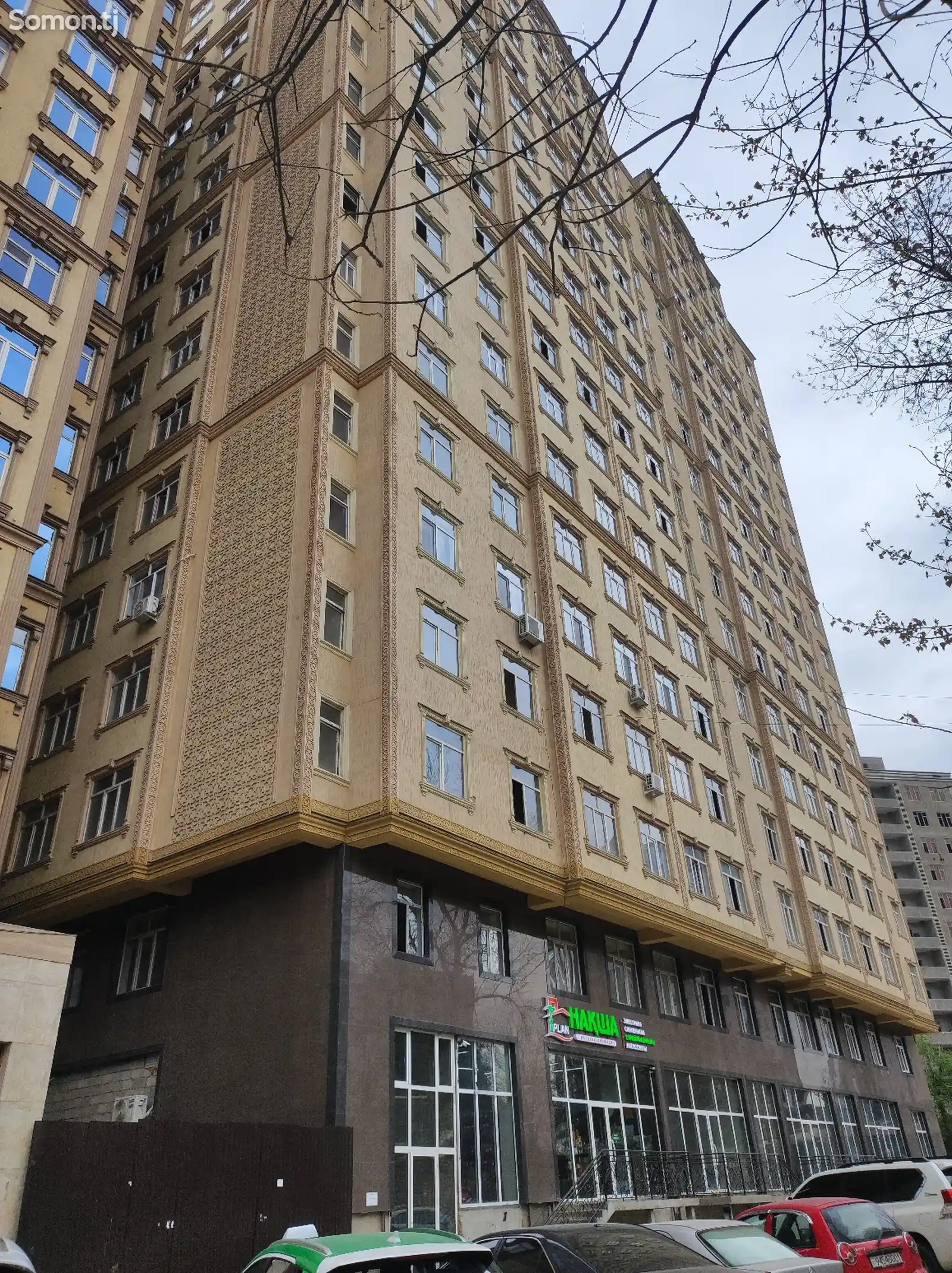 3-комн. квартира, 10 этаж, 107 м², Шохмансур-2
