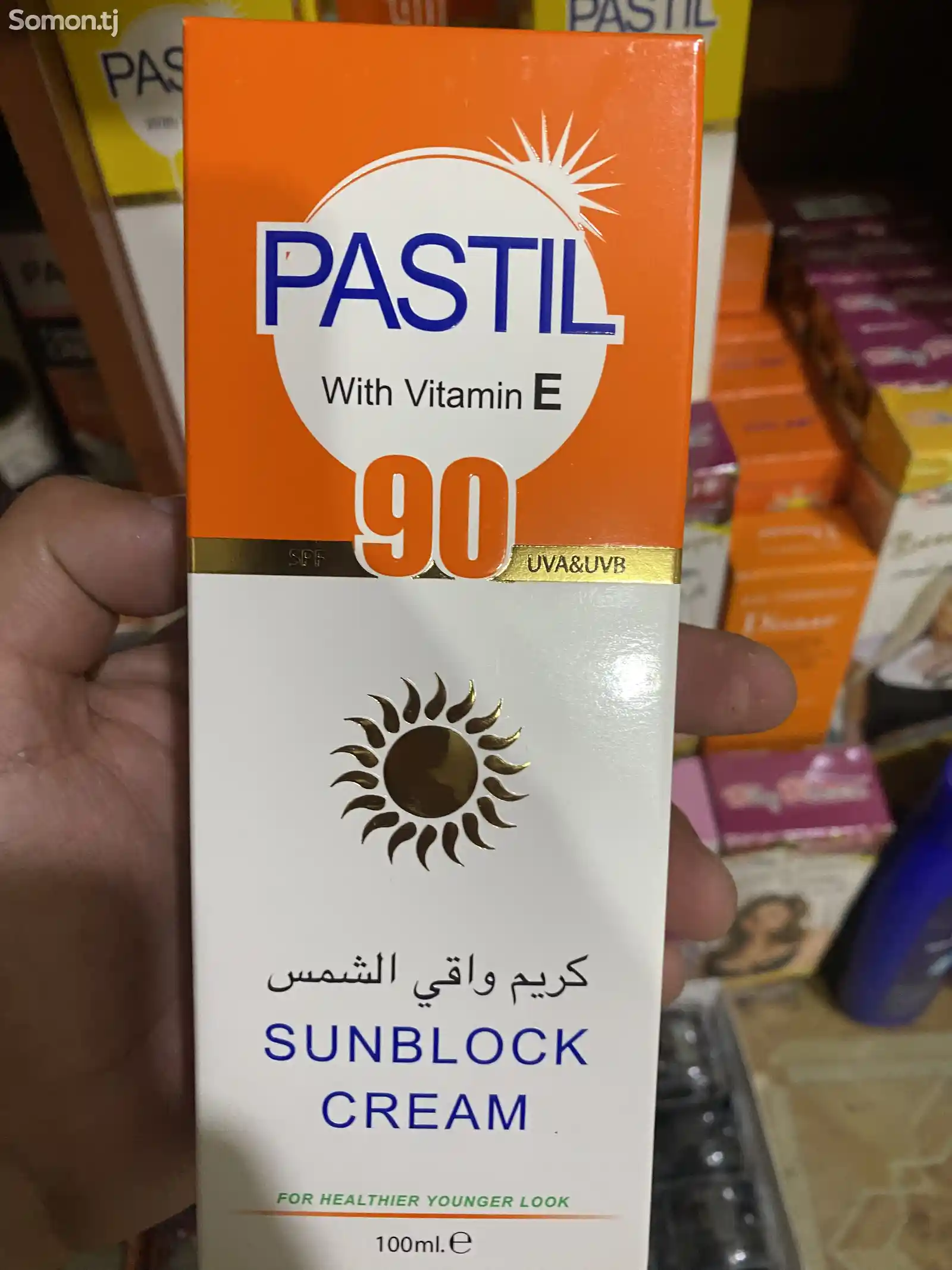 Солнцезащитный крем +90-2