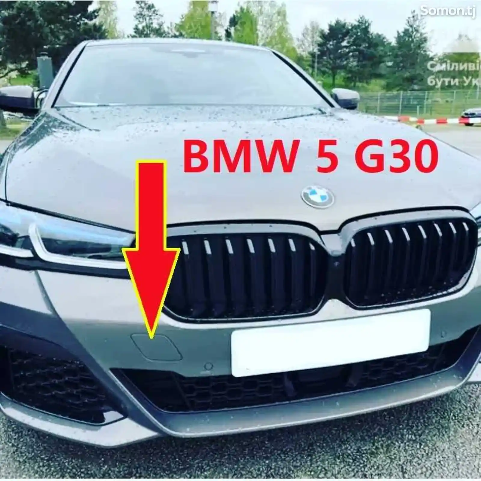 Буксировочная заглушка от BMW 5 G30-1