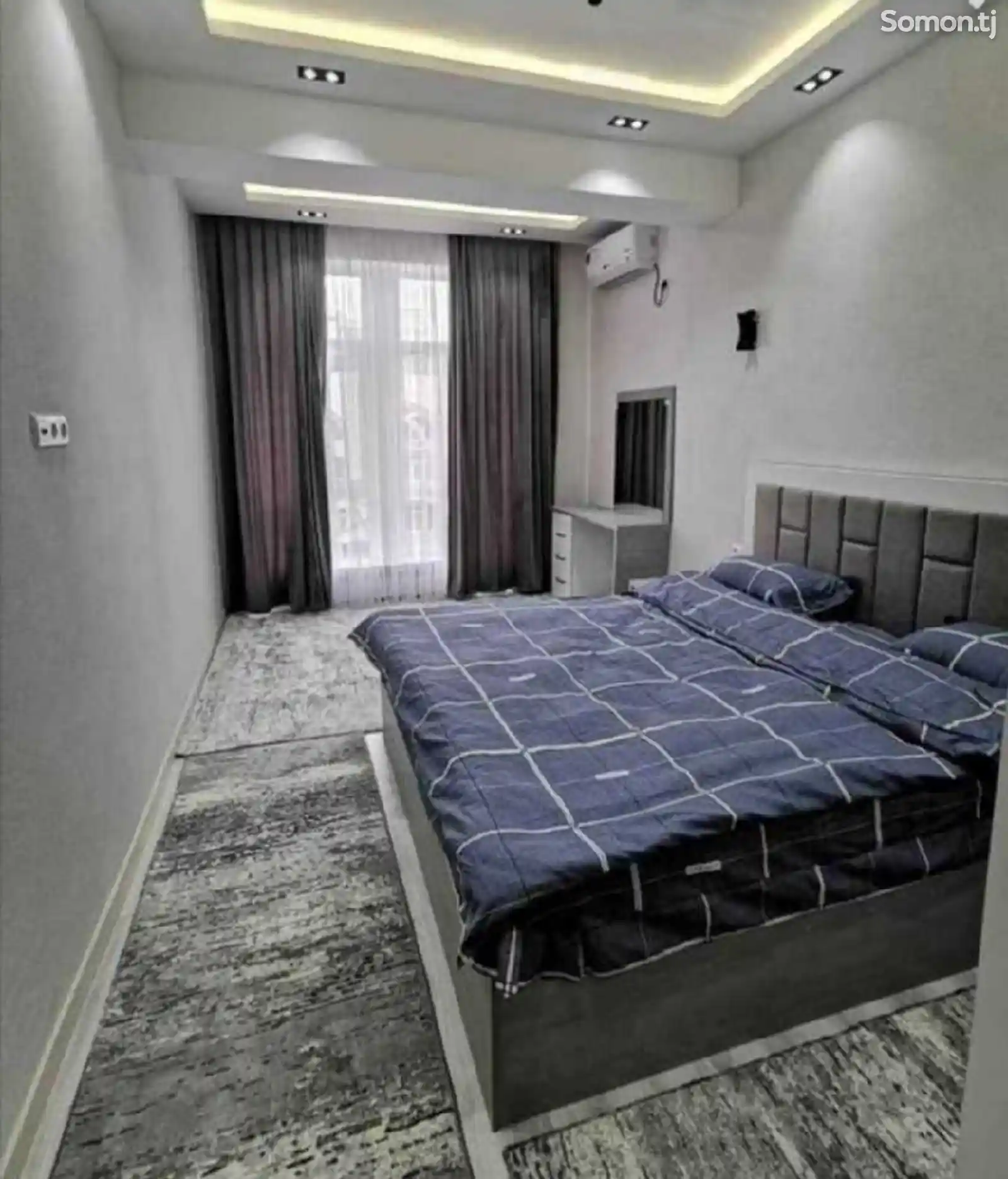 2-комн. квартира, 13 этаж, 90м², И. Сомони-3