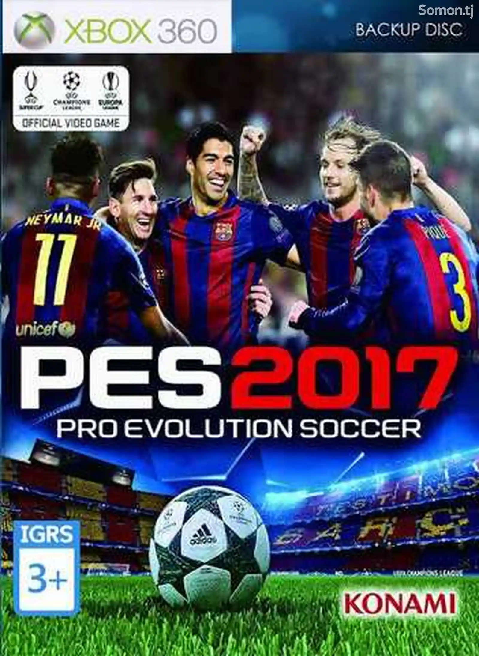 Игра PES 2017 для прошитых Xbox 360