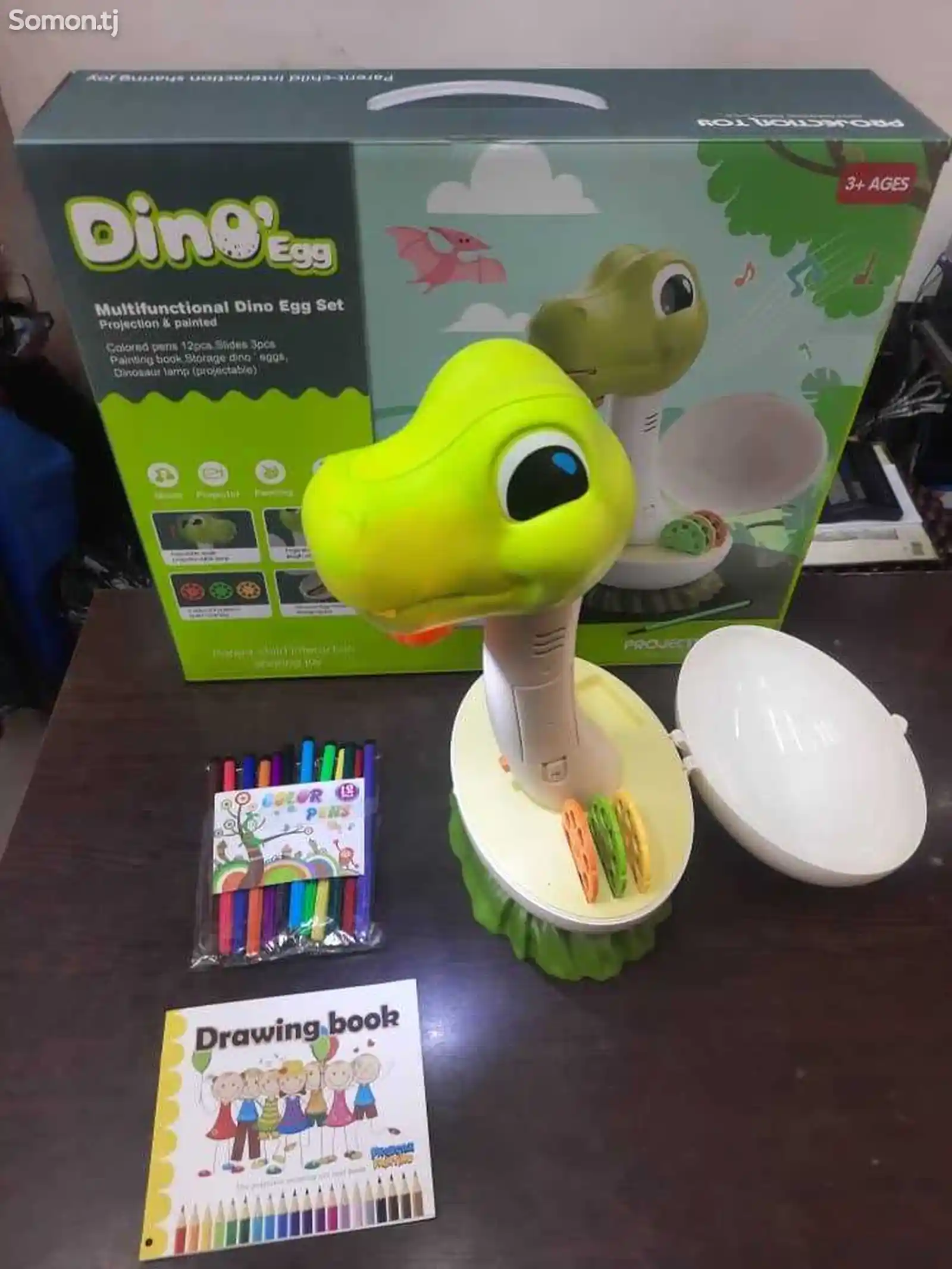 Игрушка яйцо с динозавром-2