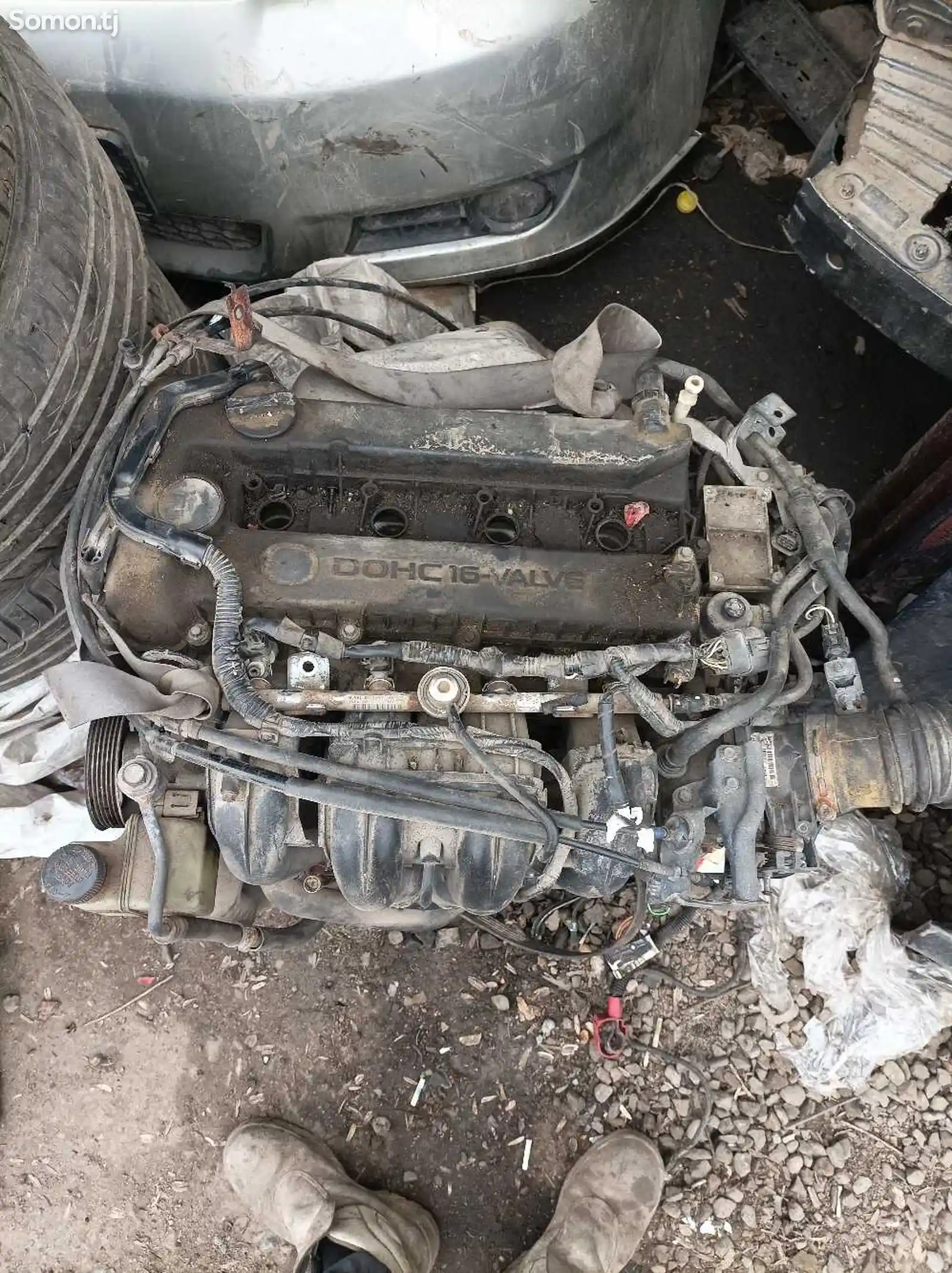 Двигатель от Mazda-4