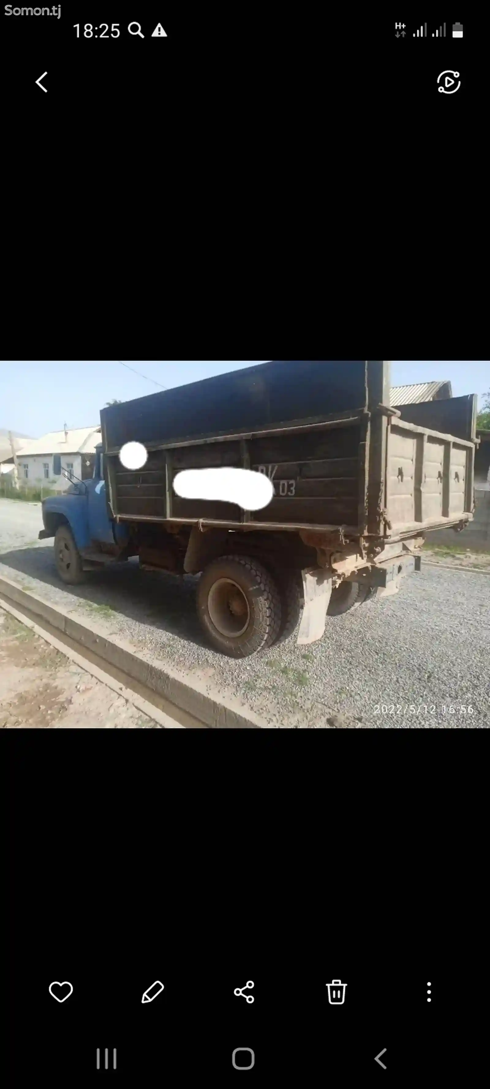 Бортовой грузовик Зил 131, 1993-4