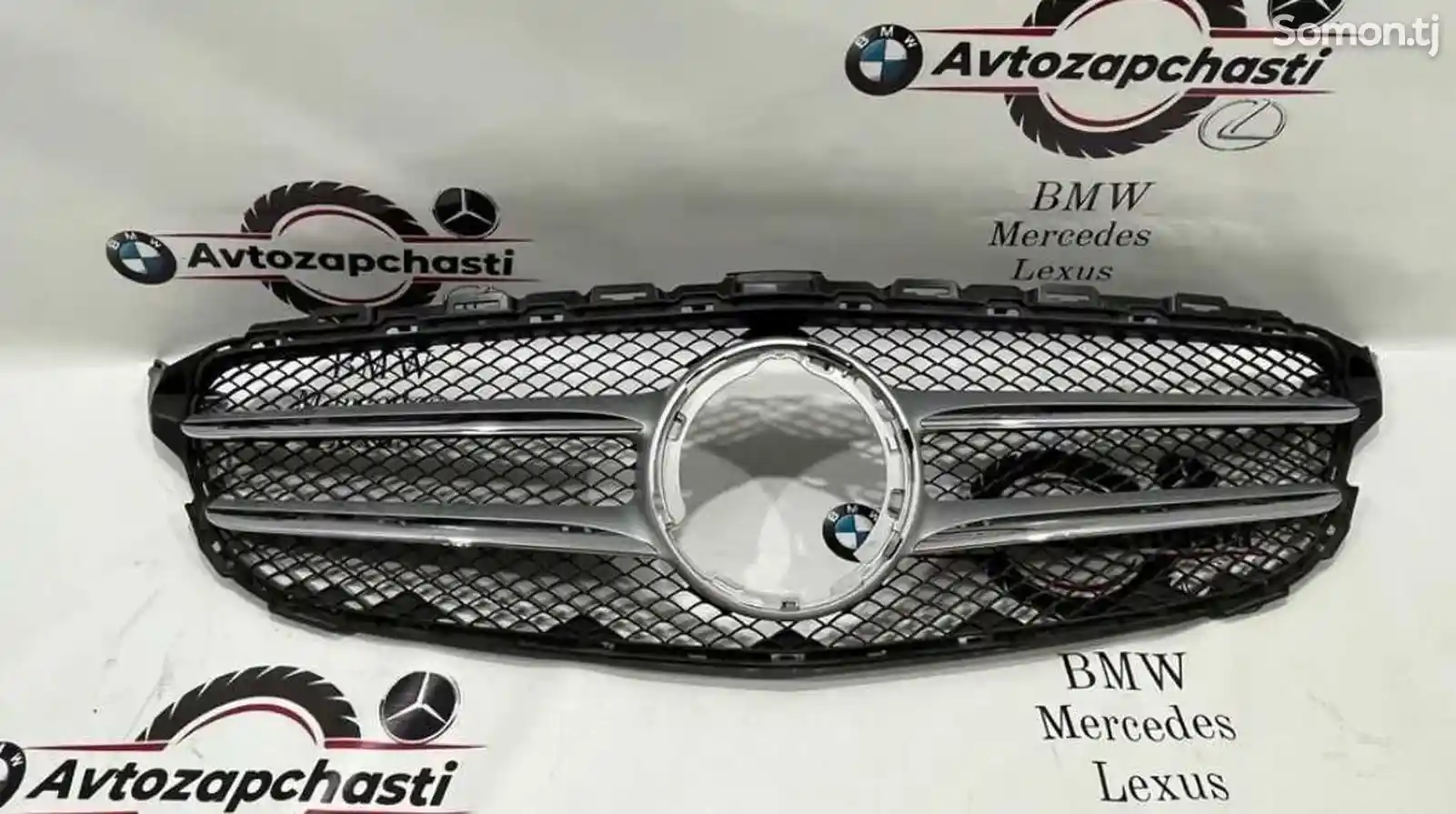 Решетка радиатора Mercedes Benz w205-1