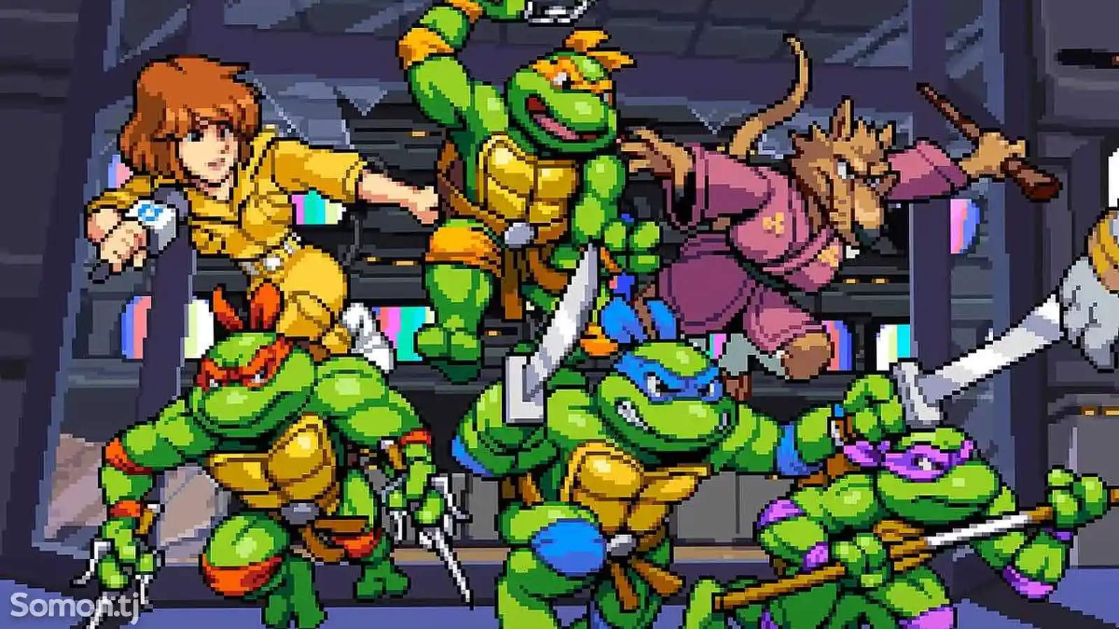 Игра Teenage Mutant Ninja Turtles Shredder's Revenge для PS4-5