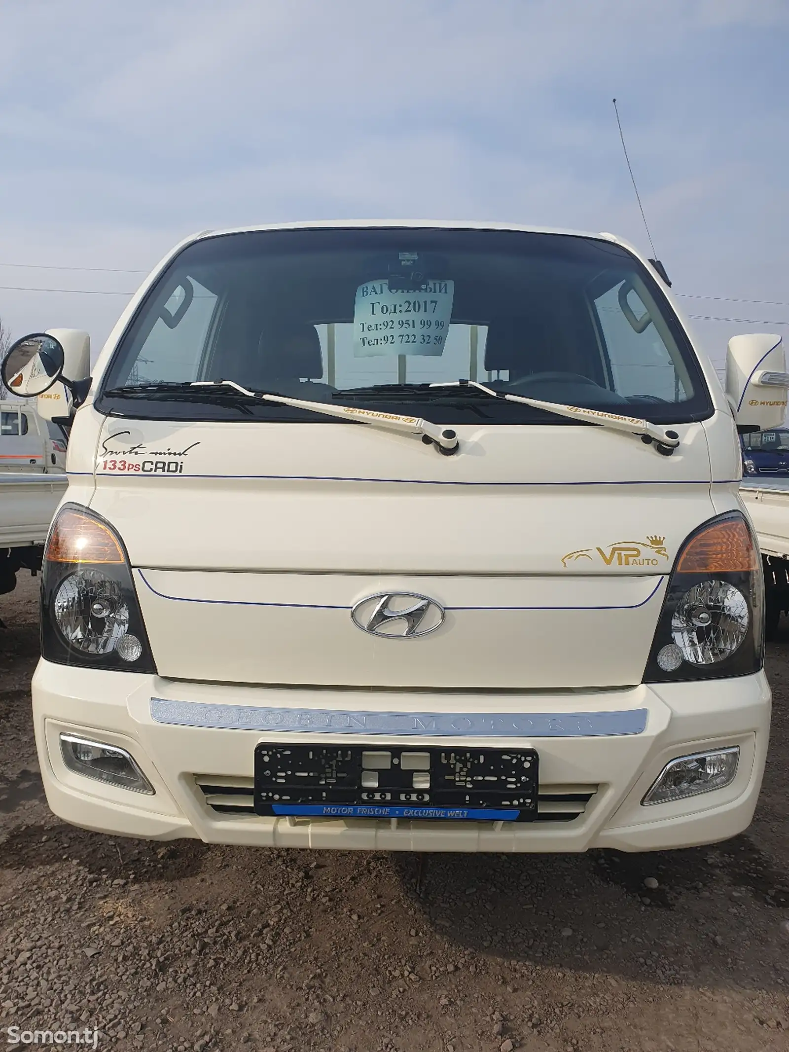 Бортовой автомобиль Hyundai Porter 2 CRDI 133, 2017-1