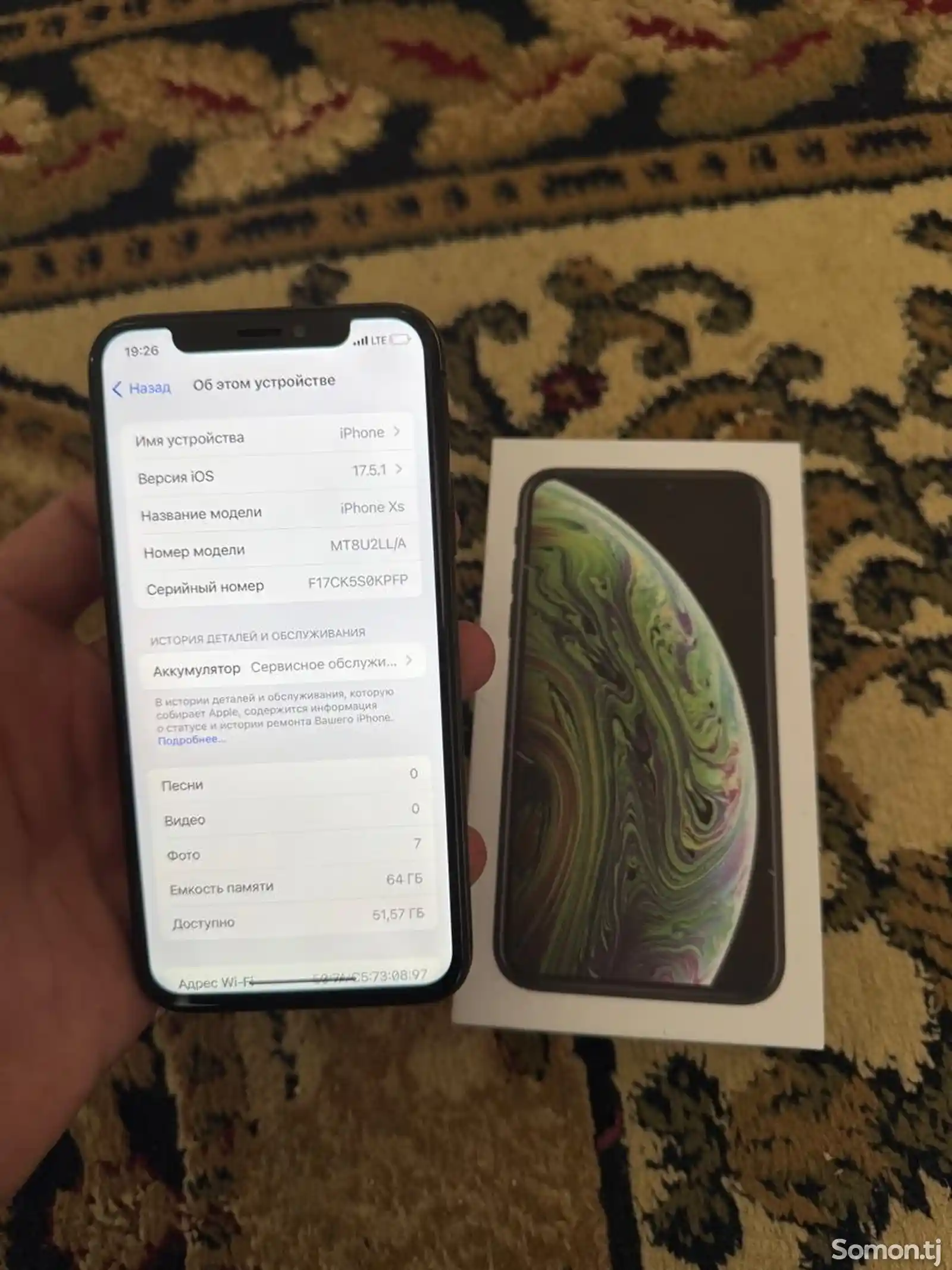 Apple iPhone Xs, 64 gb, Space Grey-6