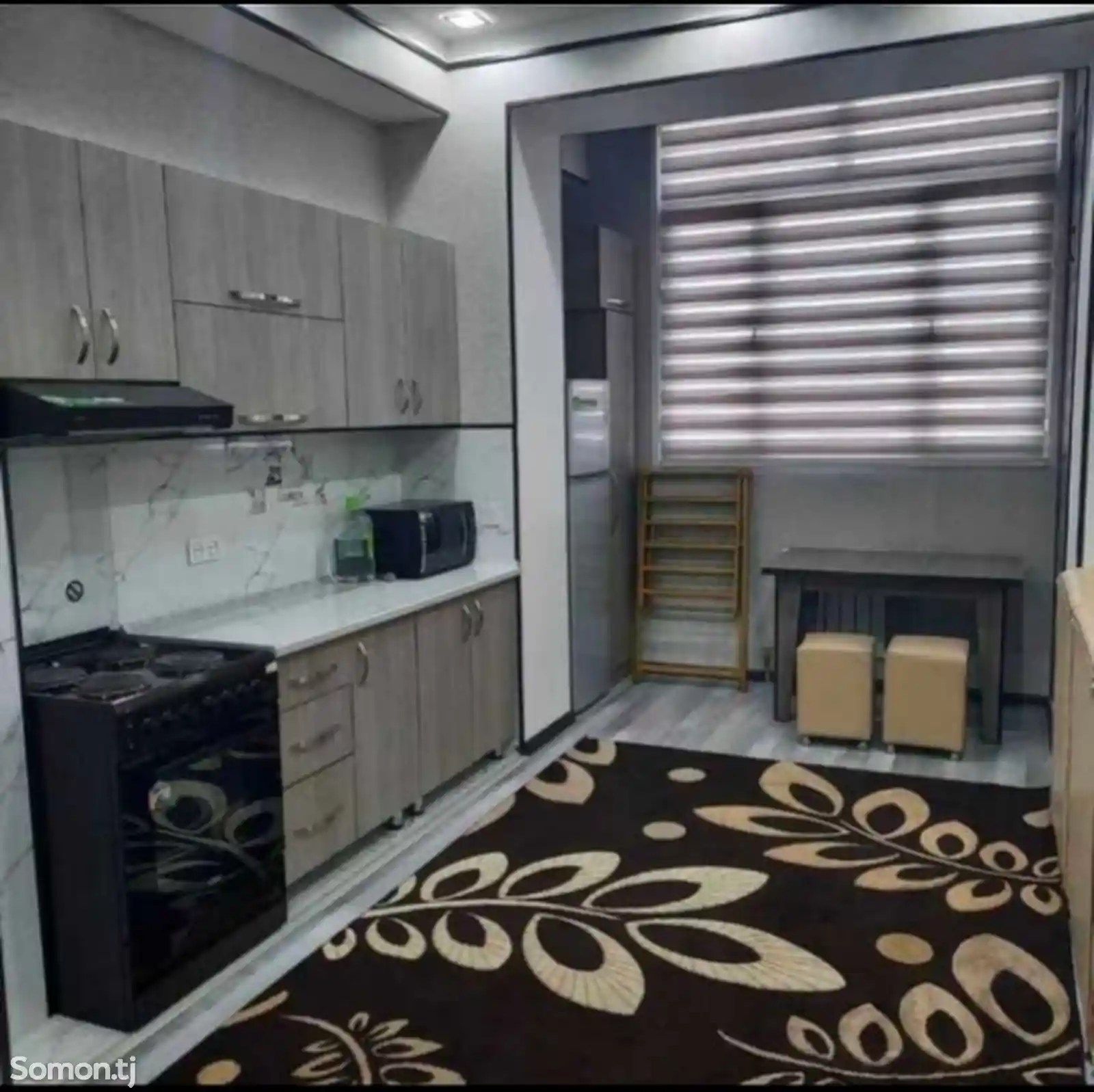 2-комн. квартира, 14 этаж, 60м², И. Сомони-3