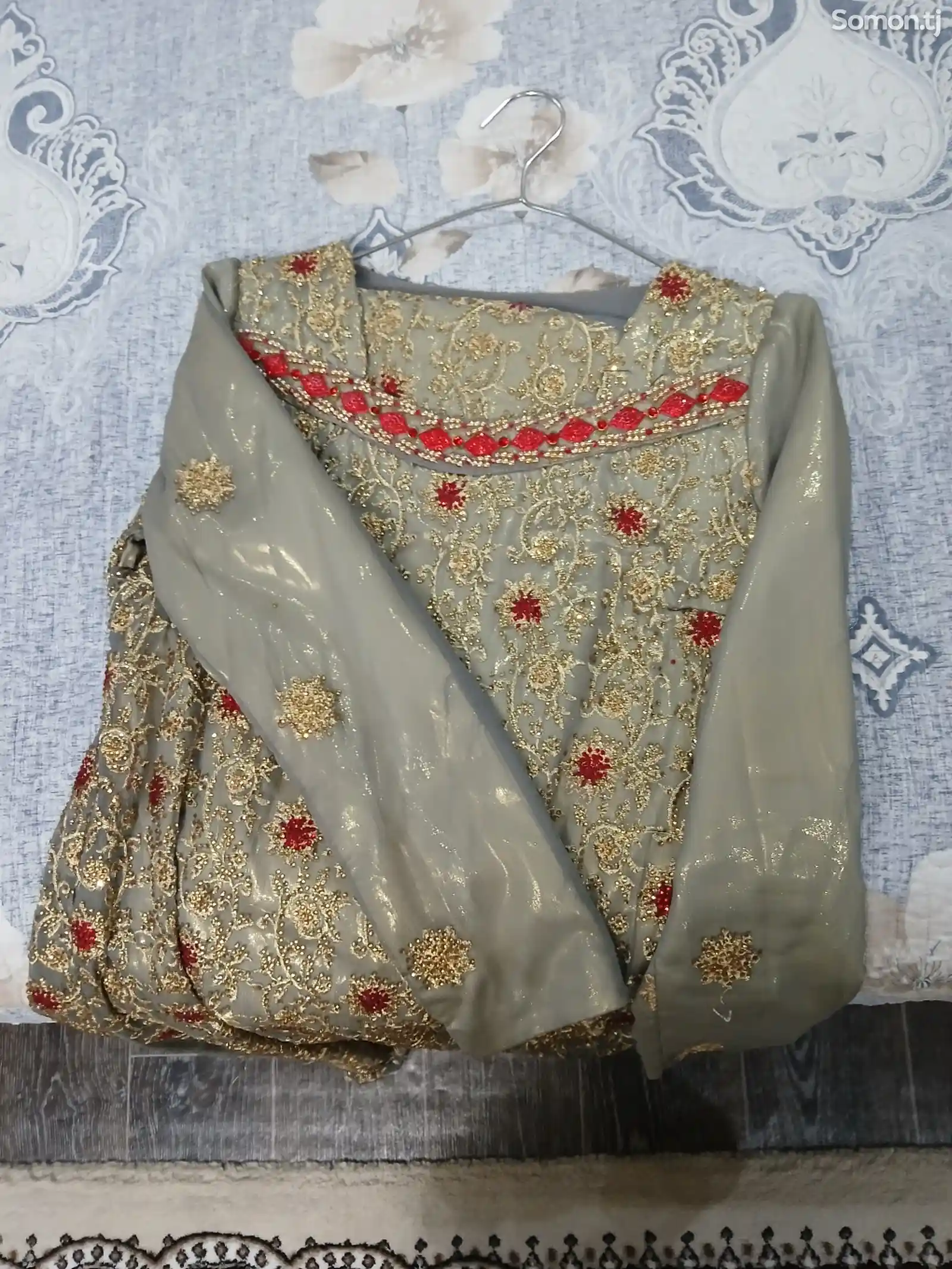 Индийский шифон платье-1