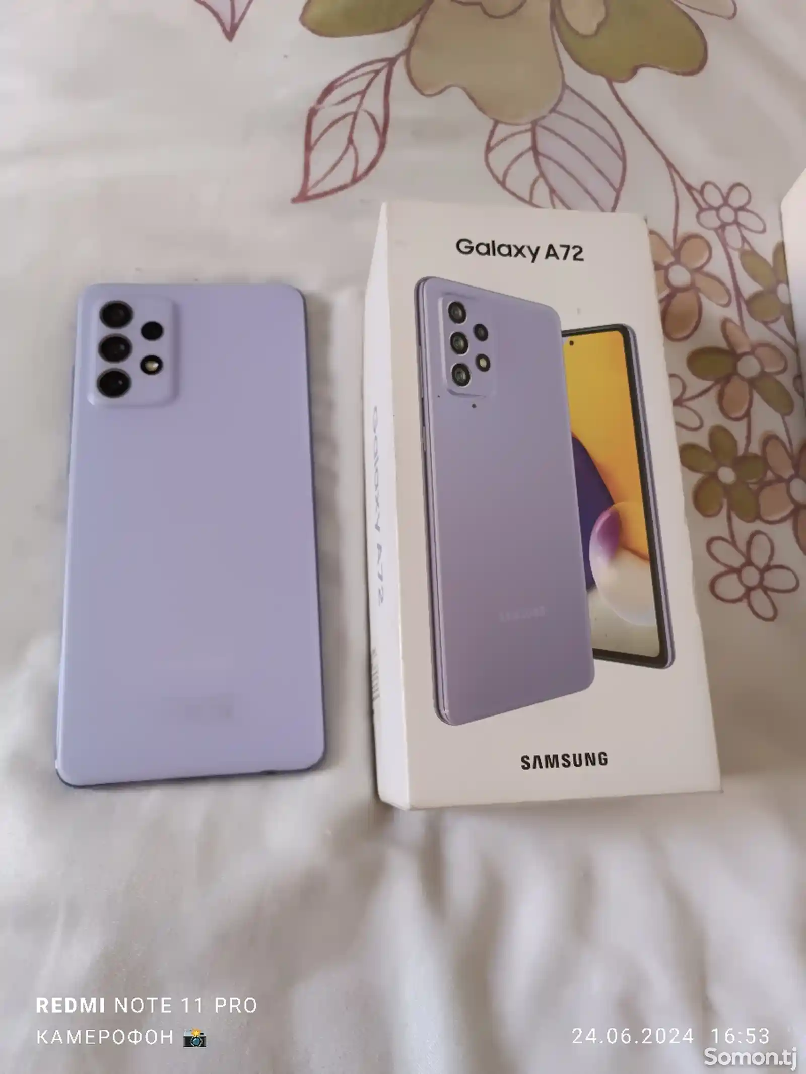 Samsung Galaxy A72 128/16Gb Purple-1
