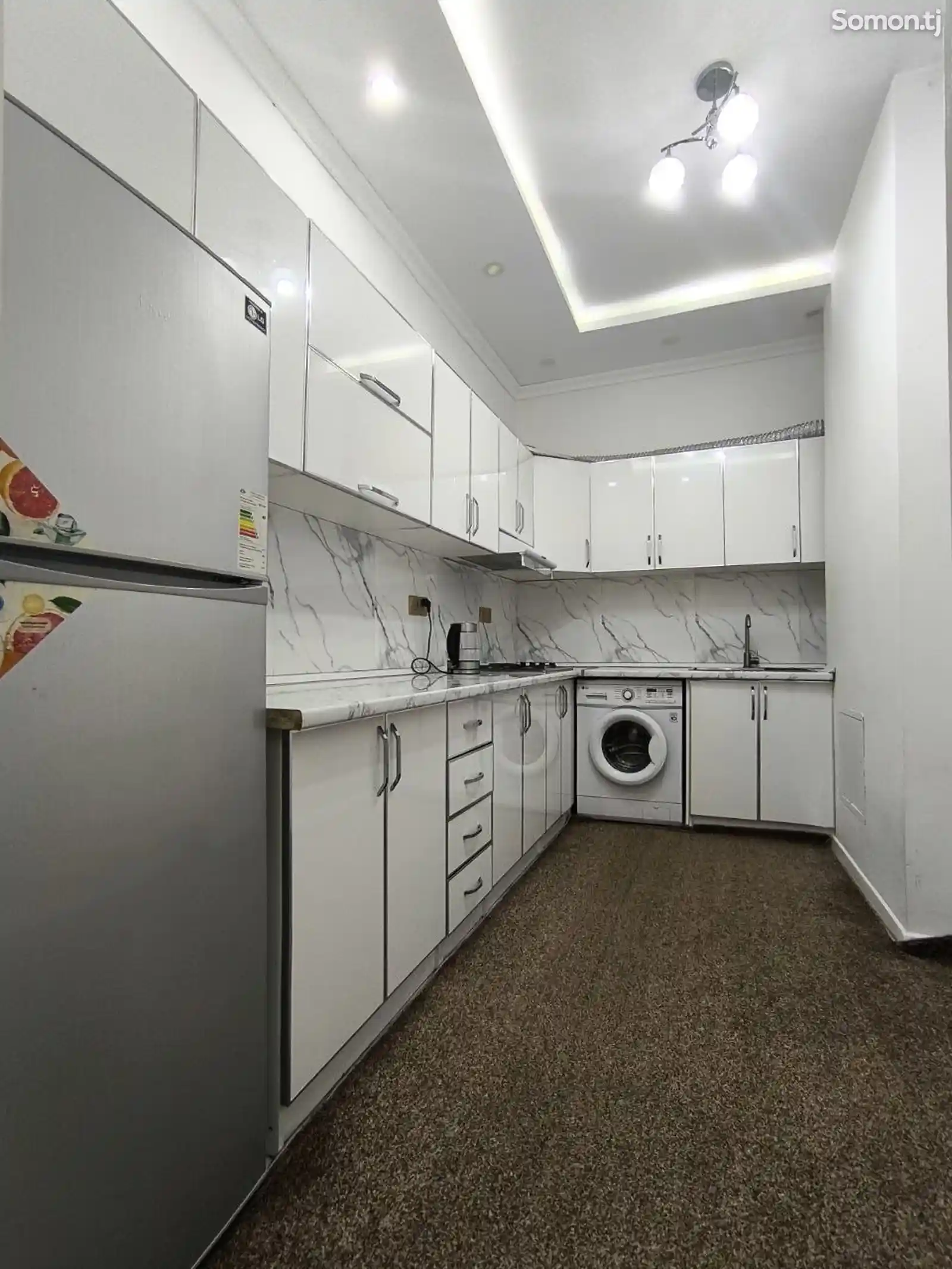 2-комн. квартира, 4 этаж, 55м², Исмоили Сомонӣ-9