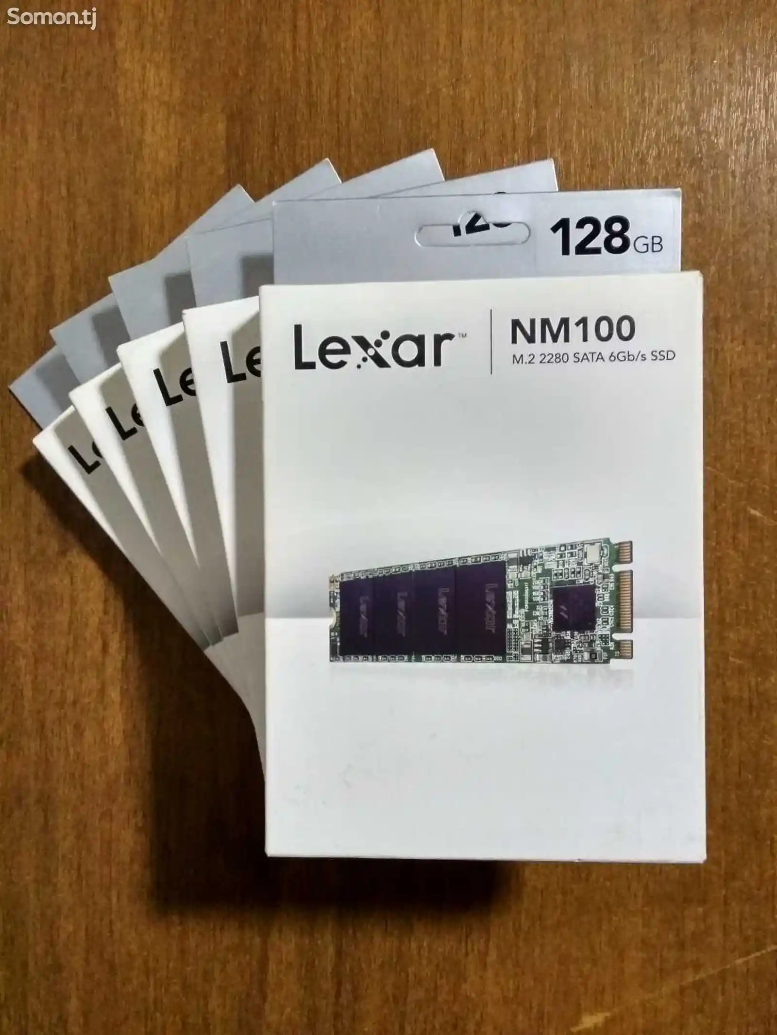 SSD накопитель Lexar NM100 M.2 Sata 128GB-1