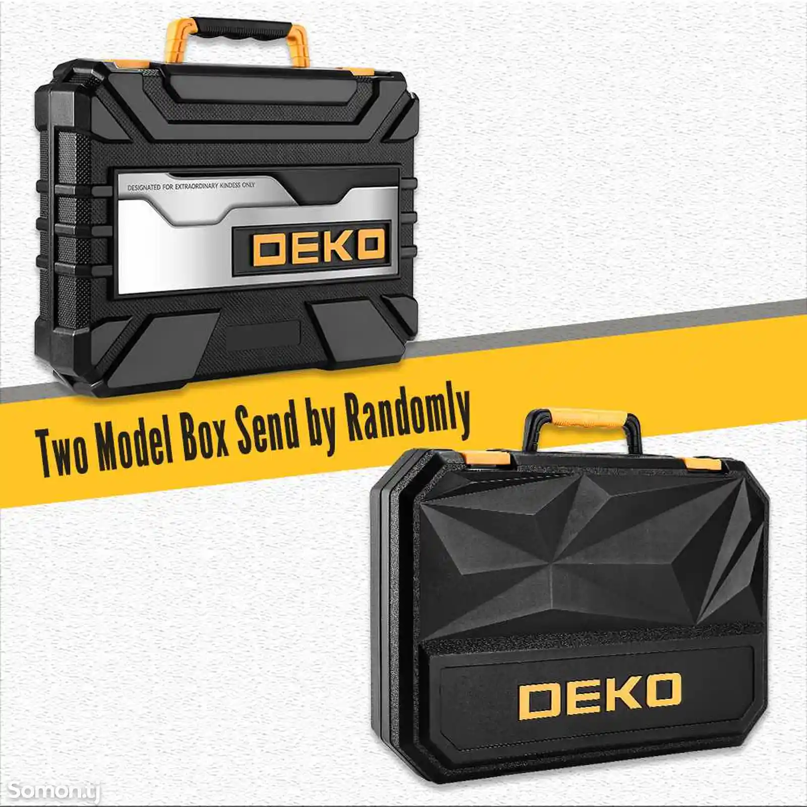 Набор инструментов Deko + 100 деталей Deko DKMT100-6