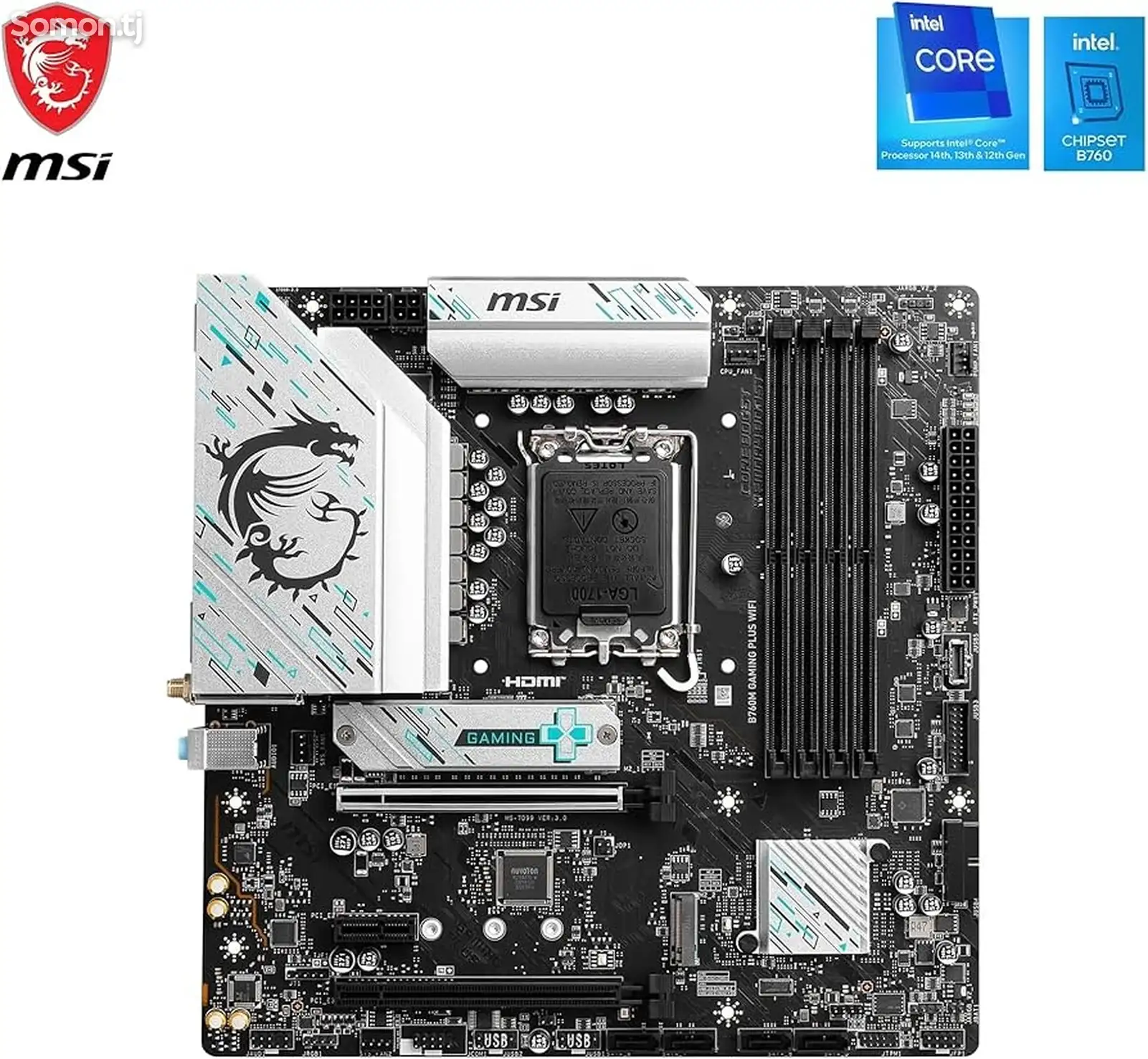 Материнская плата Msi b760m gaming plus wifi на заказ-1