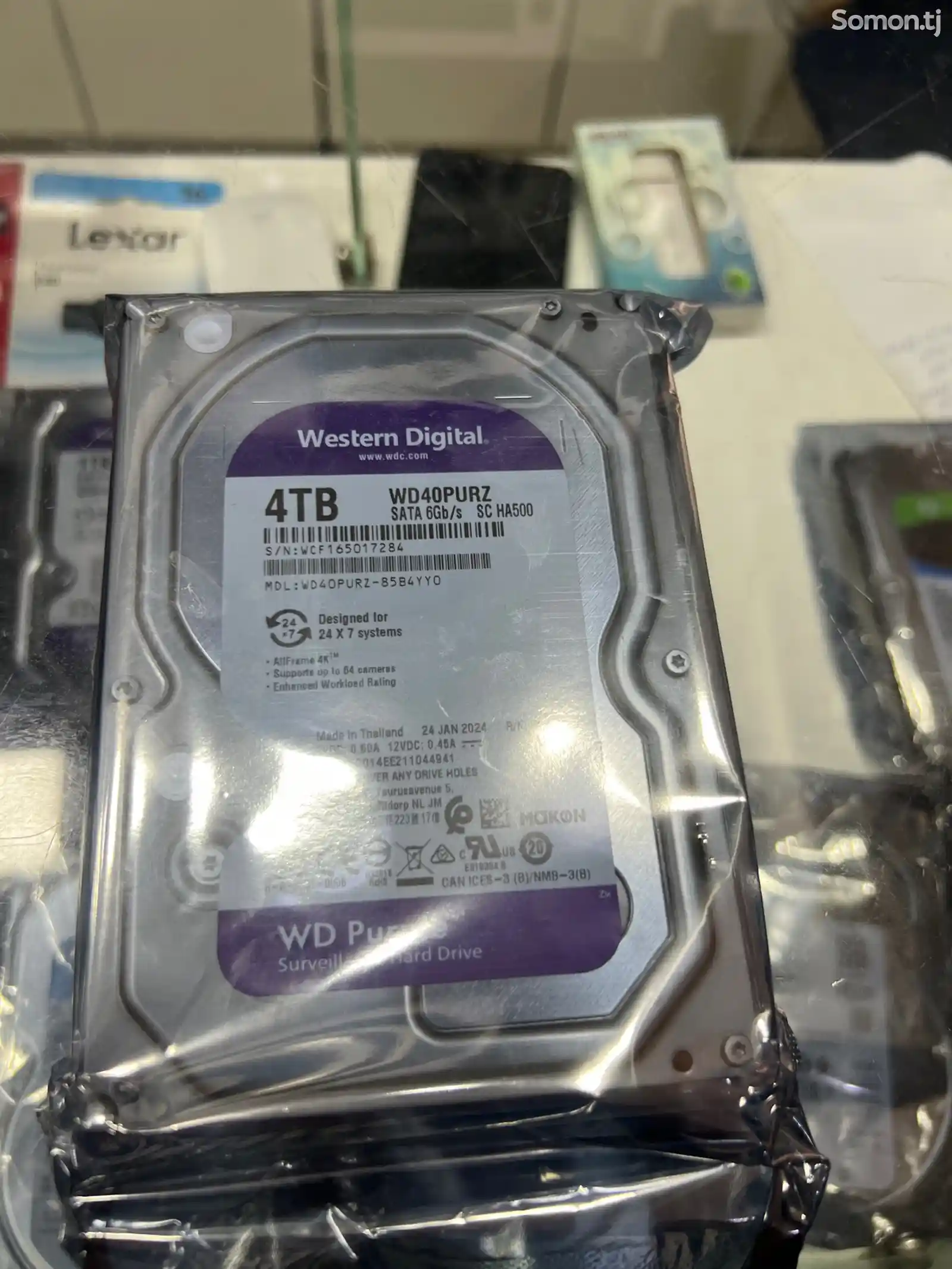 Жесткий диск WD HDD 4 TB